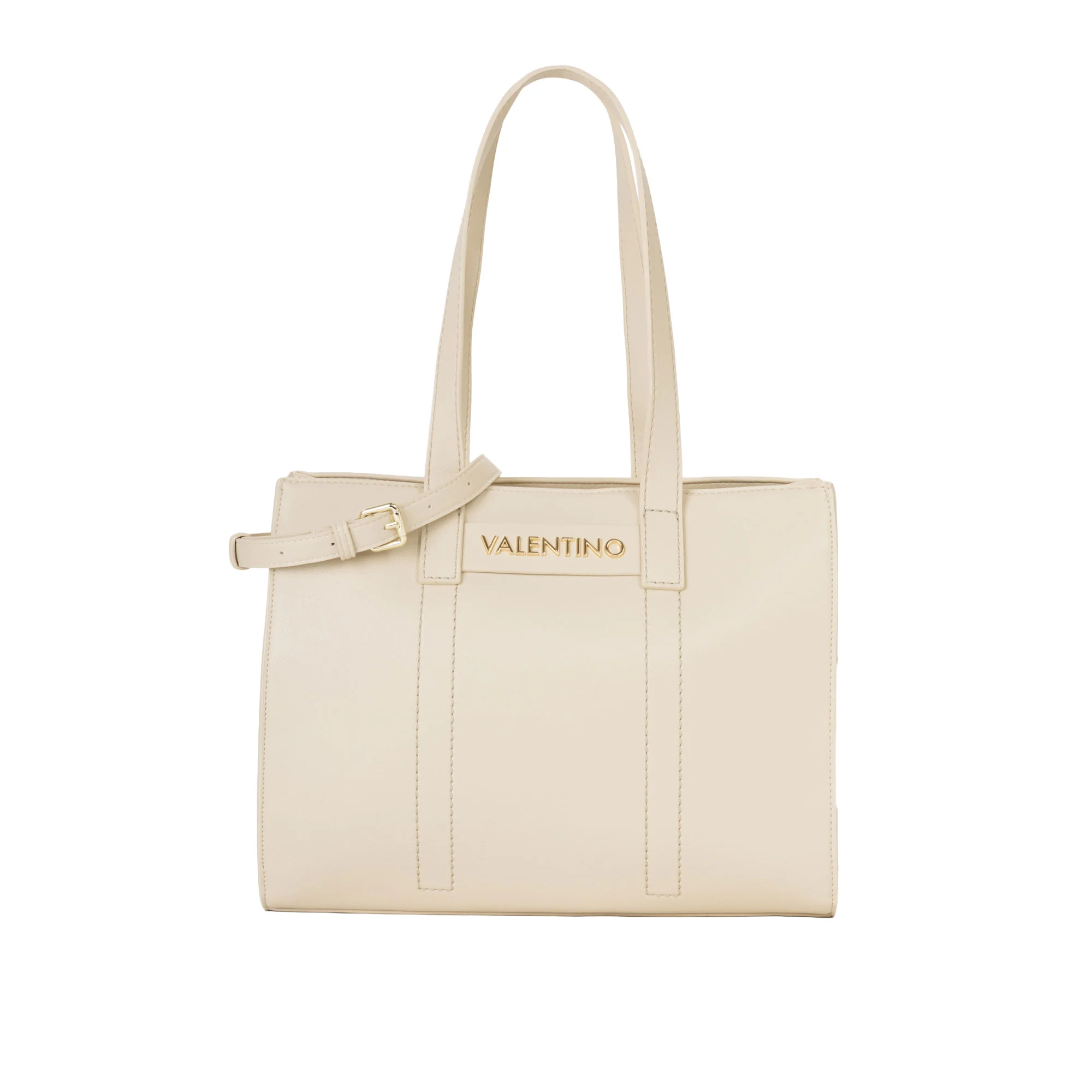 Borsa shopper big Valentino donna Aury RE ecrù