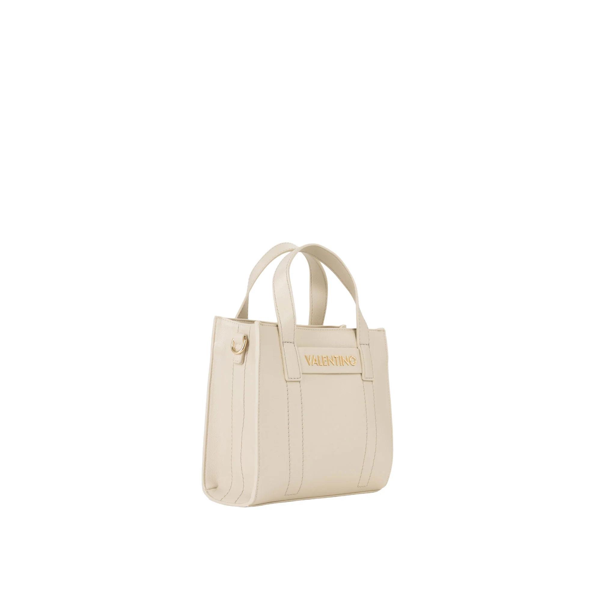 Borsa shopper small Valentino donna Aury RE ecrù - Image 3