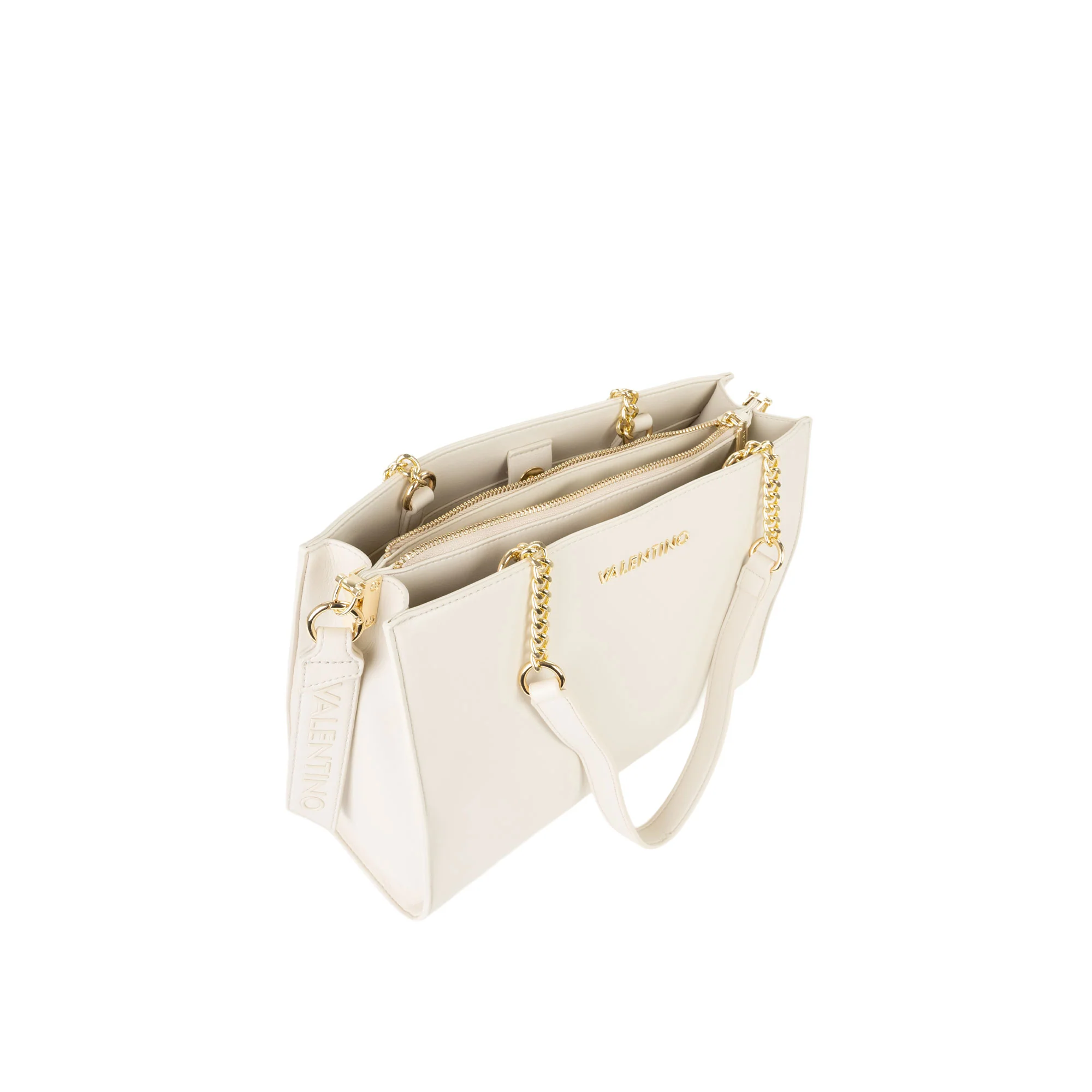Borsa shopper Valentino donna Hira ecrù - Image 4
