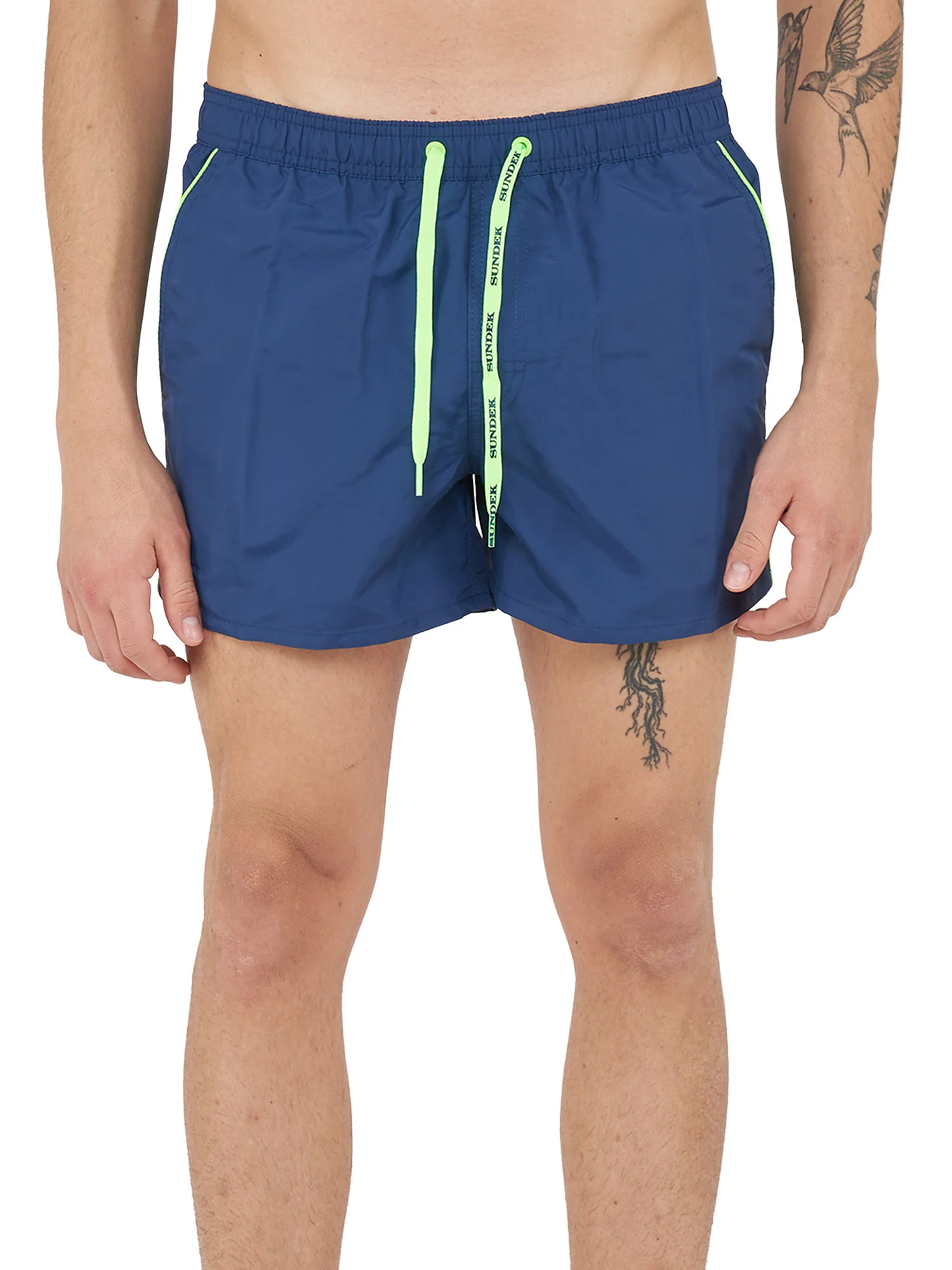Short Sundek uomo Beach Coltrane blu