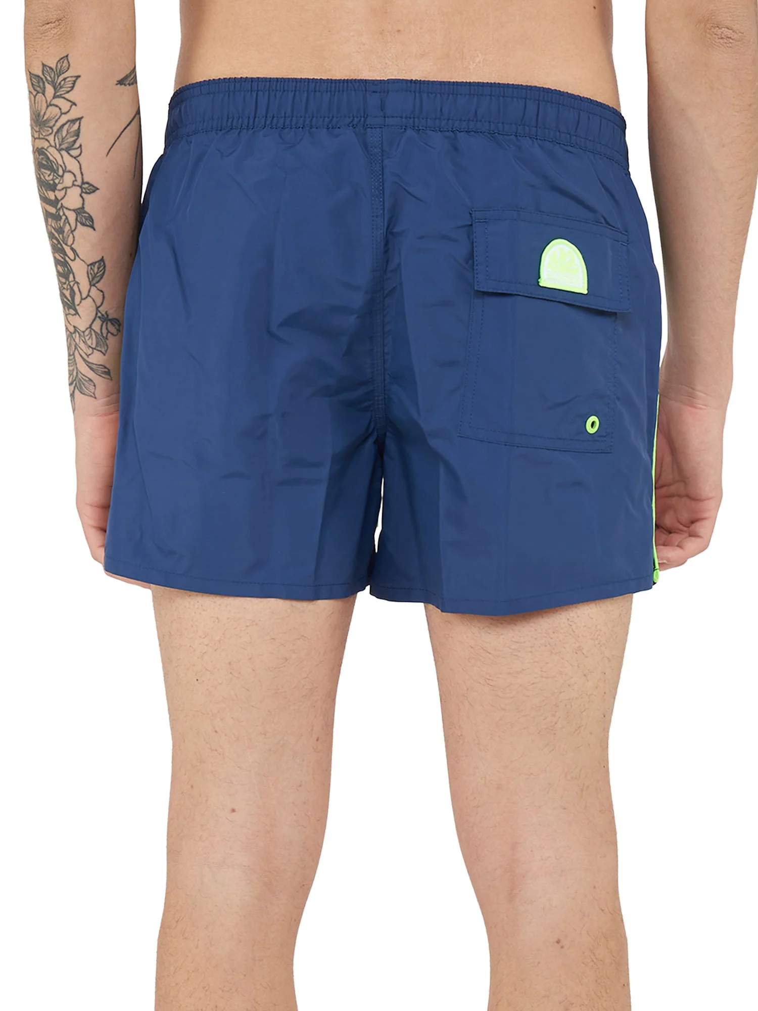 Short Sundek uomo Beach Coltrane blu - Image 2