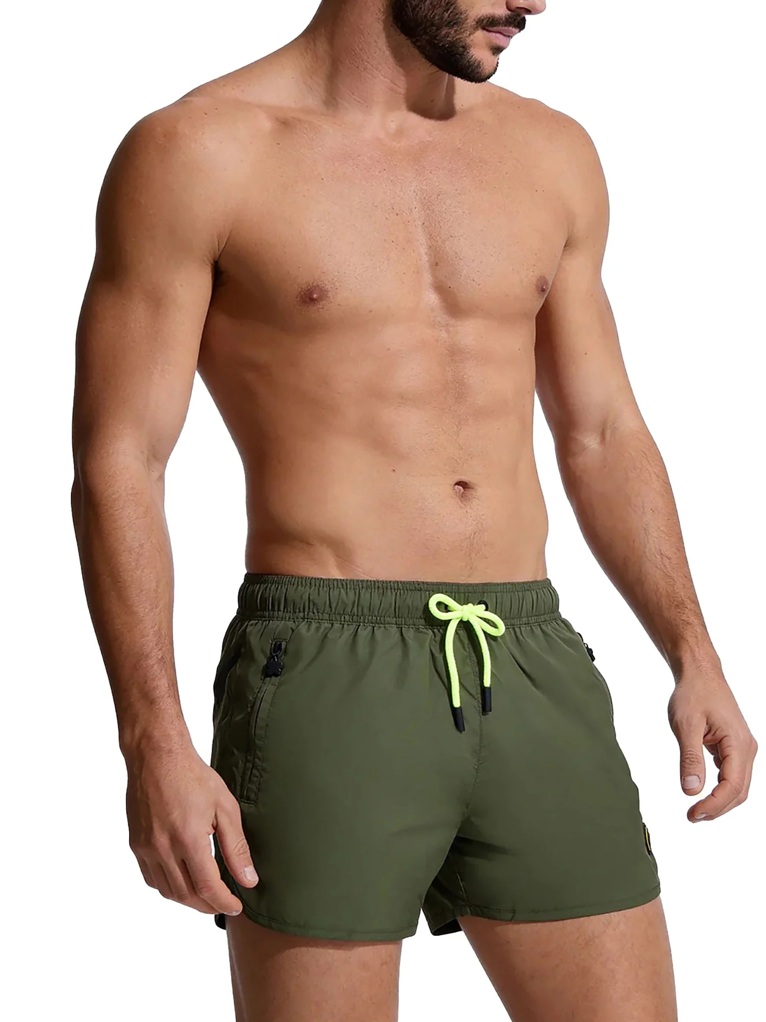 Short mare F**k uomo beach militare