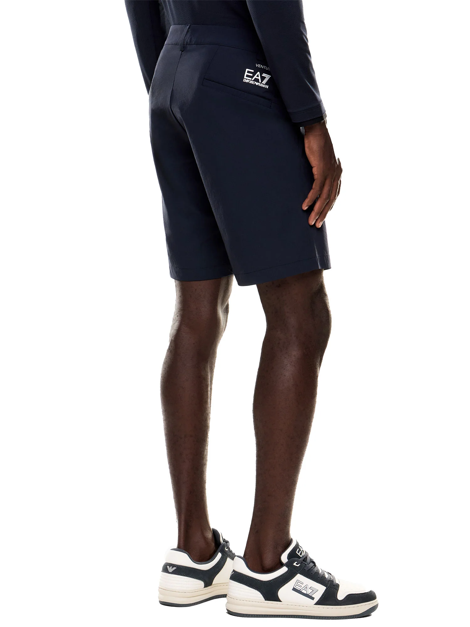 Short EA7 uomo Chino blu - Image 2