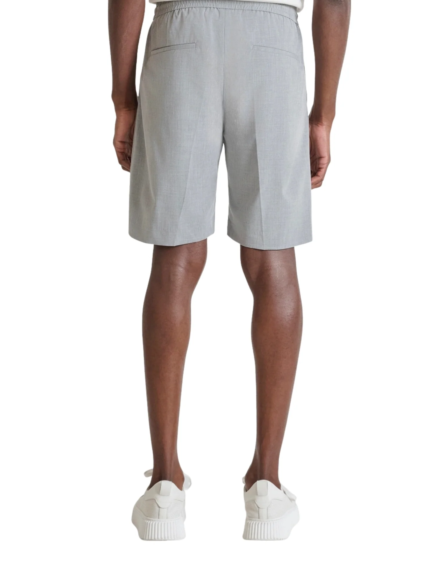 Short con coulisse Antony Morato uomo modello Neil grigio chiaro - Image 2