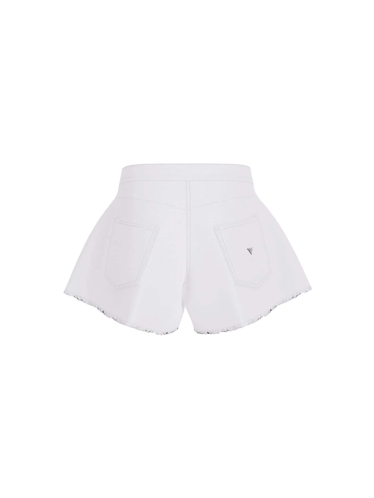 Shorts Guess Ragazza denim color bianco - Image 2