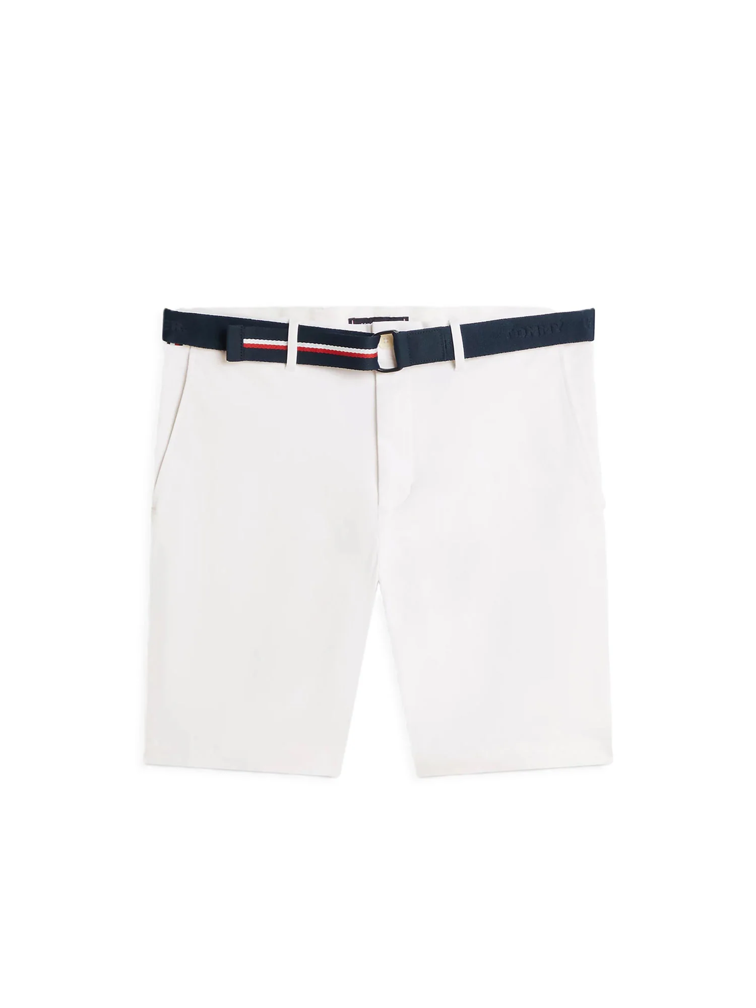 Short Tommy Hilfiger uomo Denton con cinta applicata twill bianco - Image 3