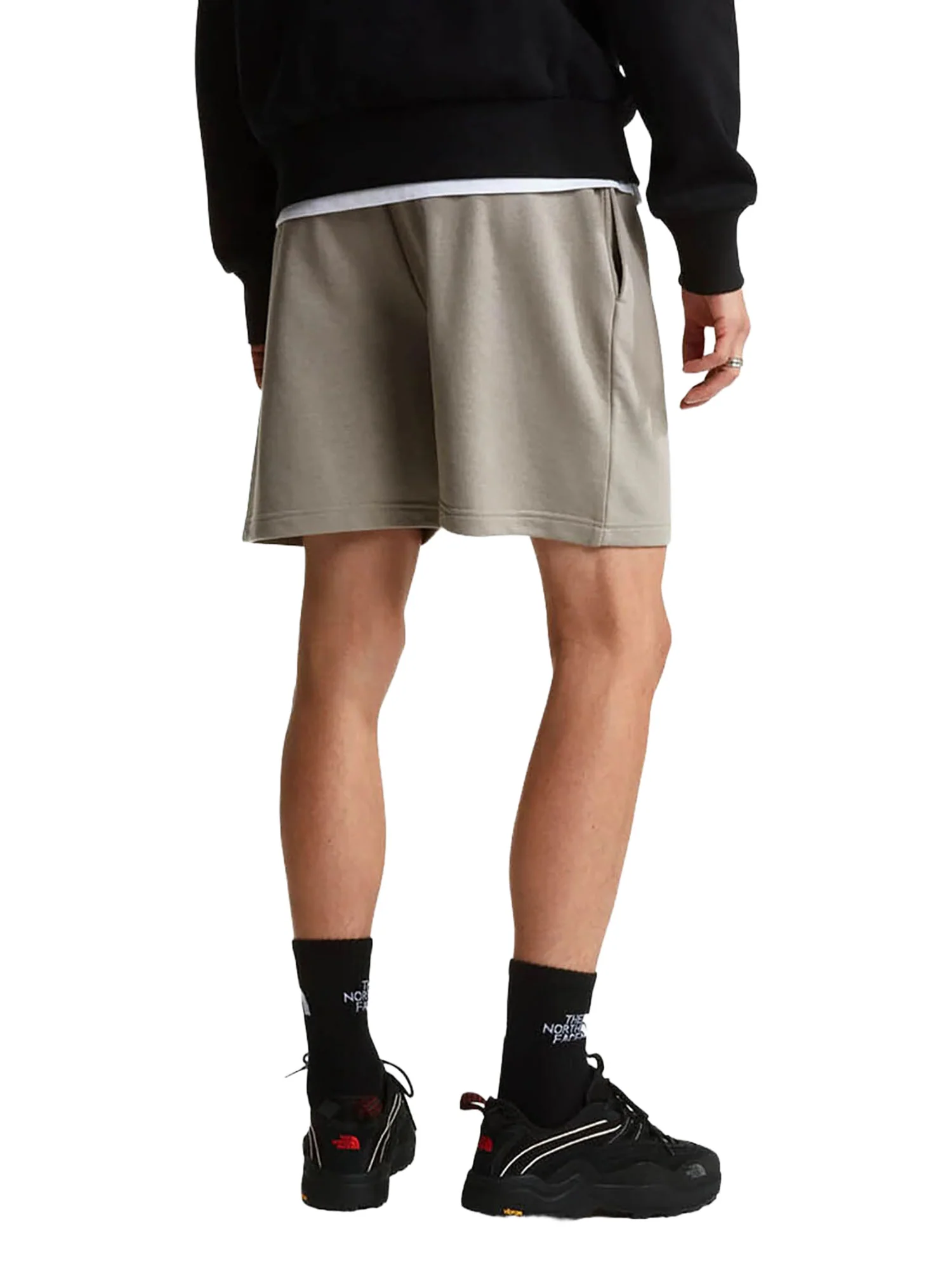 Short The North Face Uomo felpa simple dome reg
 Grigio - Image 2