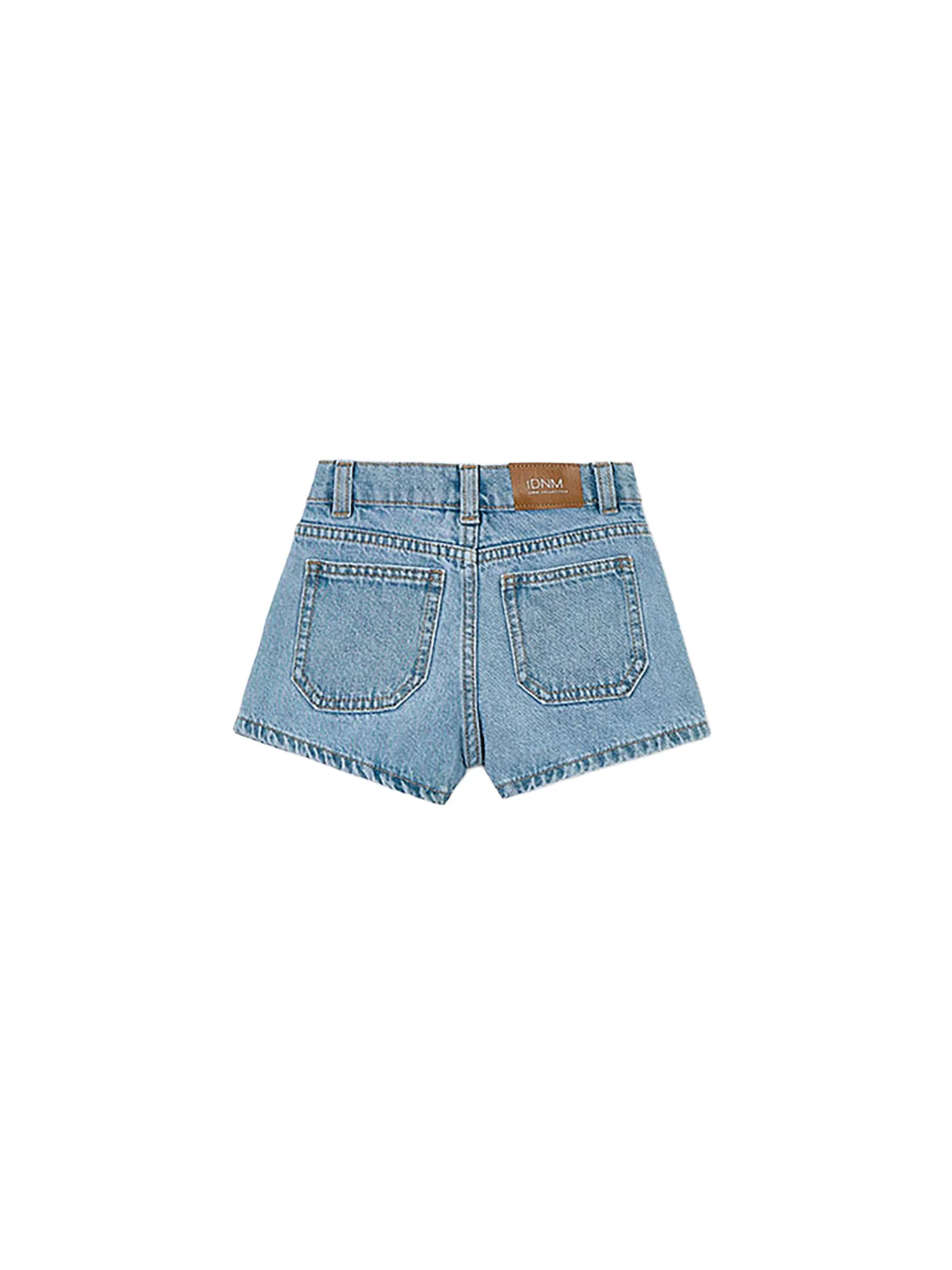 Shorts Mayoral Bambina in jeans basic denim chiaro - Image 2