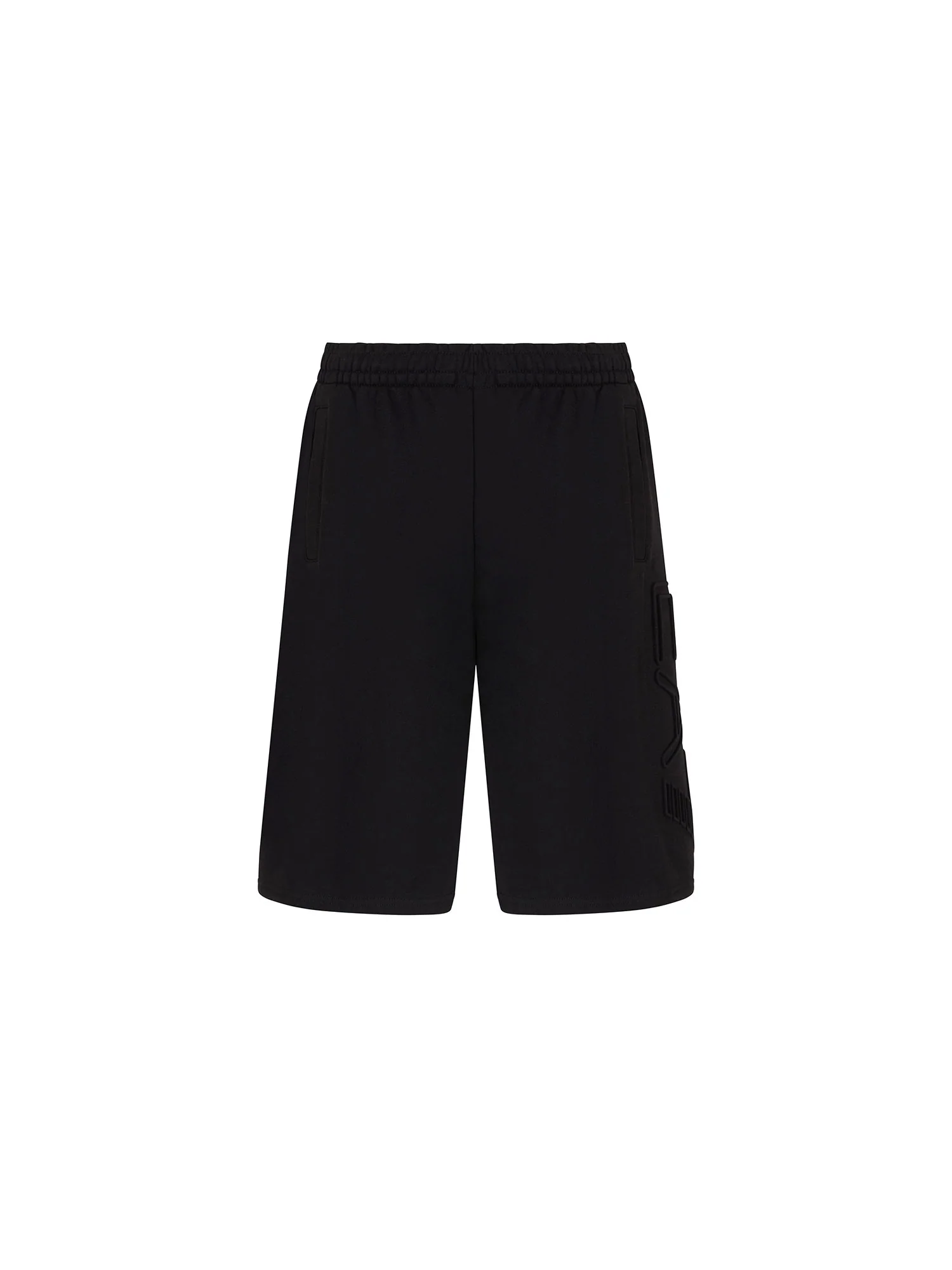 Shorts maxi logo patch nero - Image 4
