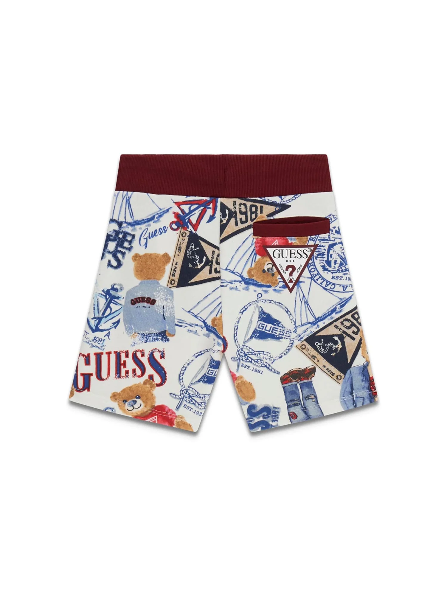 Shorts Guess Bambino stampa bear fantasia - Image 2