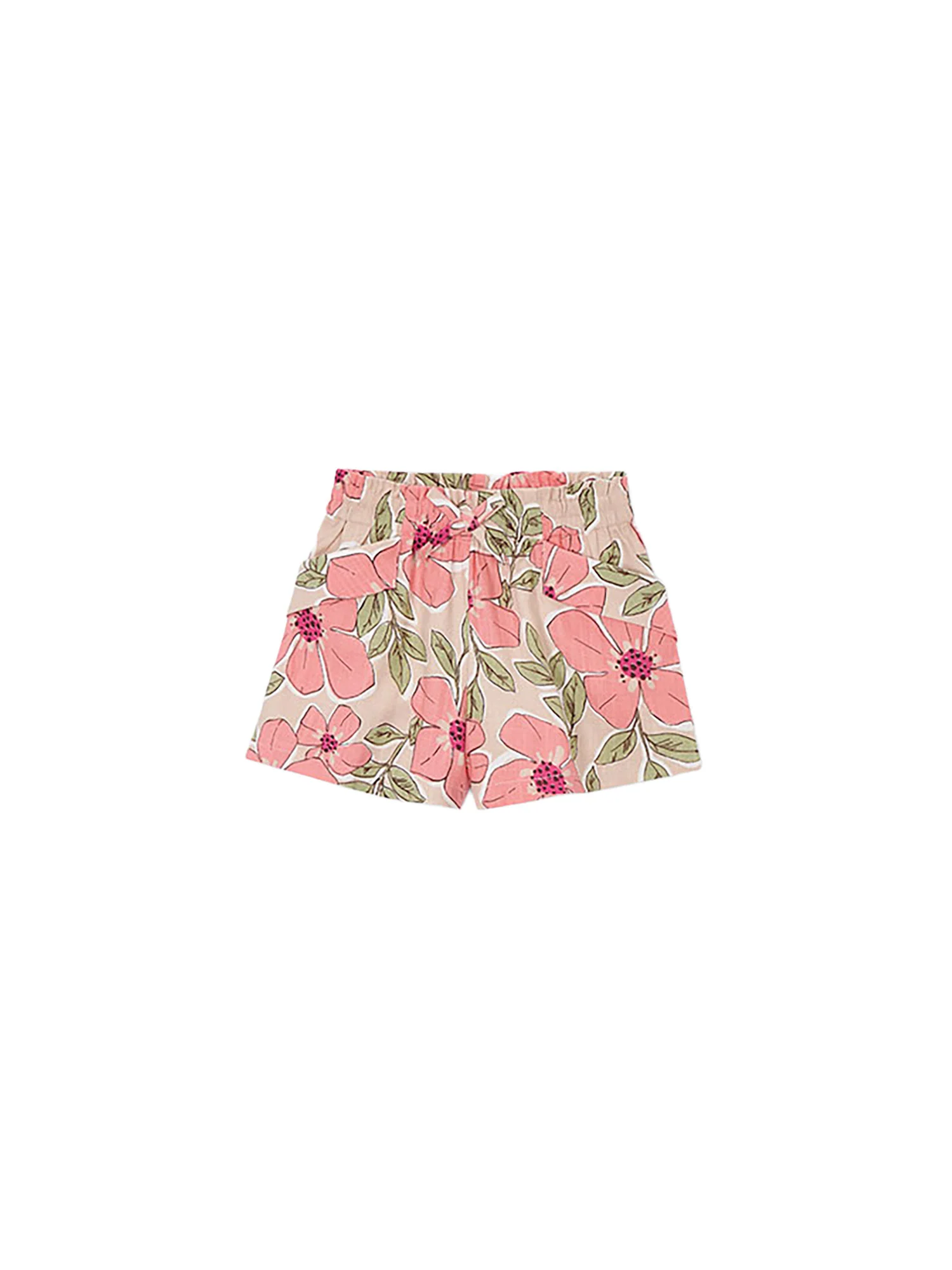Shorts Mayoral Bambina stampato mandarino