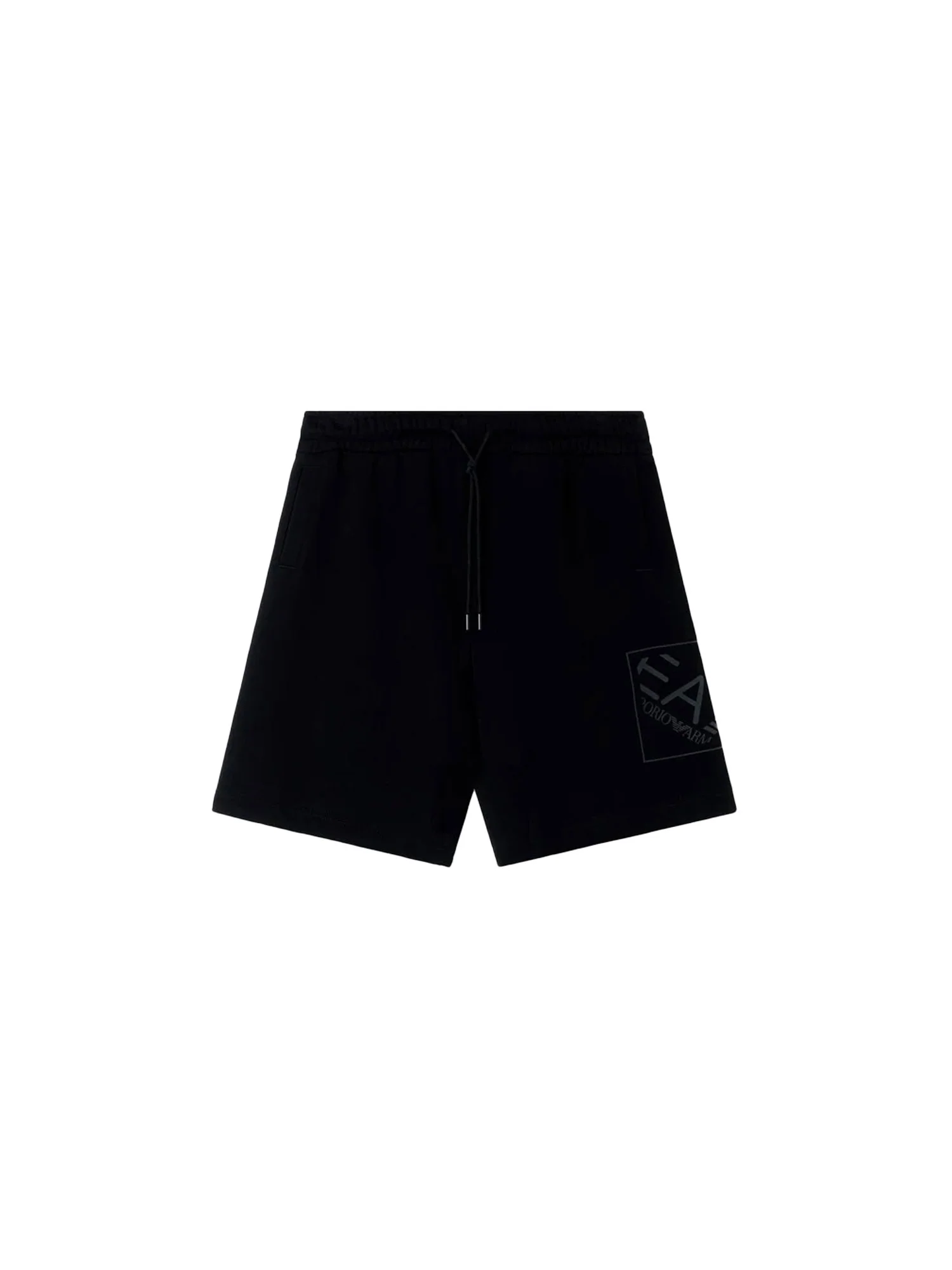 Short EA7 uomo Train logo nero - Image 3