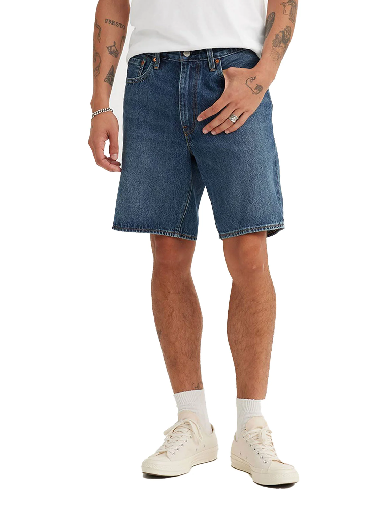 Shorts 468 loose denim scuro