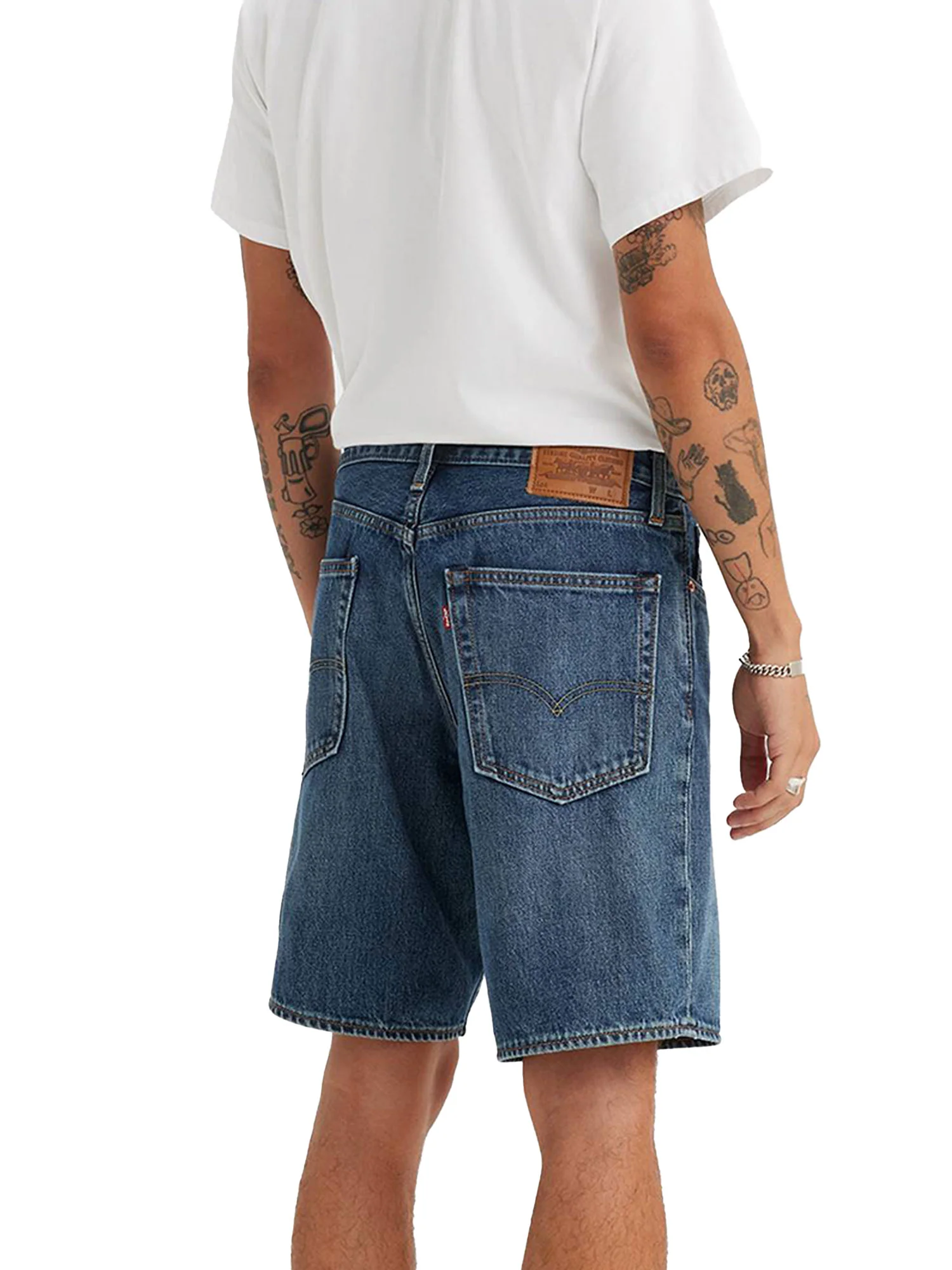 Shorts 468 loose denim scuro - Image 2