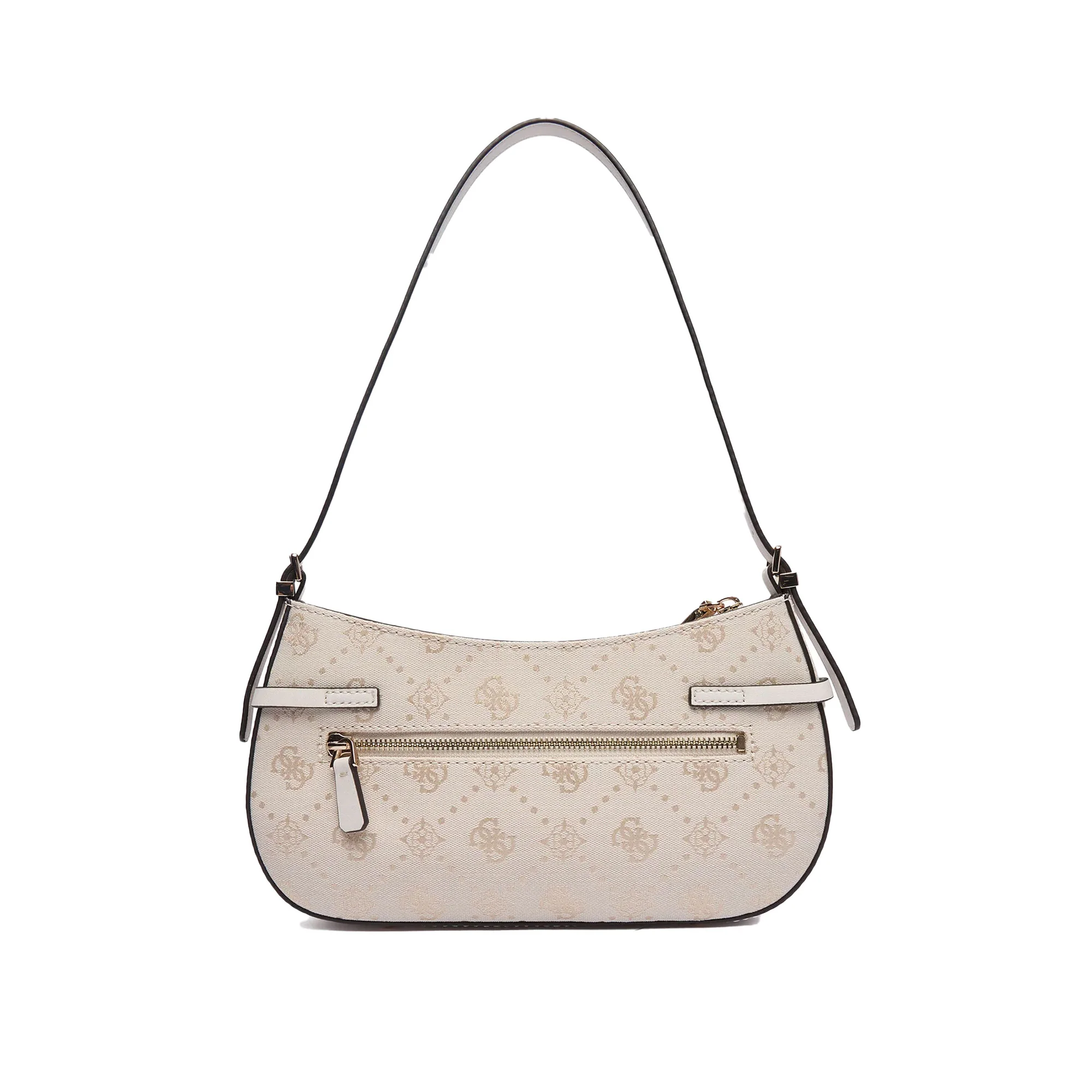 Borsa a spalla Guess donna Melinda logo panna - Image 2