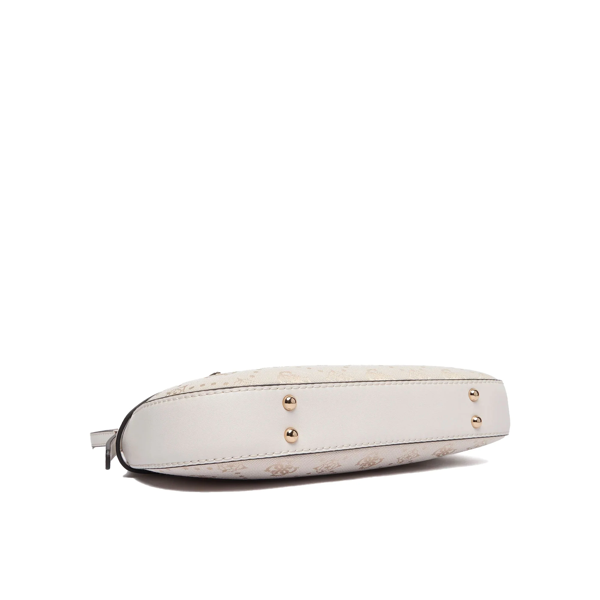 Borsa a spalla Guess donna Melinda logo panna - Image 3