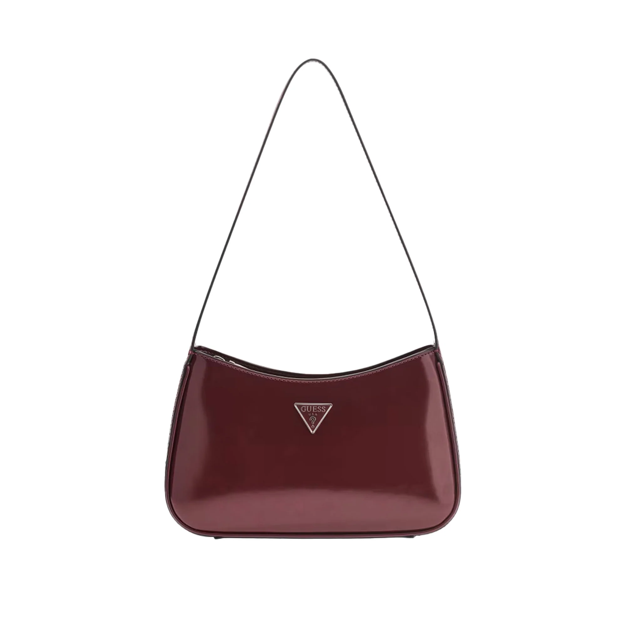 Borsa a spalla Guess donna Top Zip Arnela bordeaux