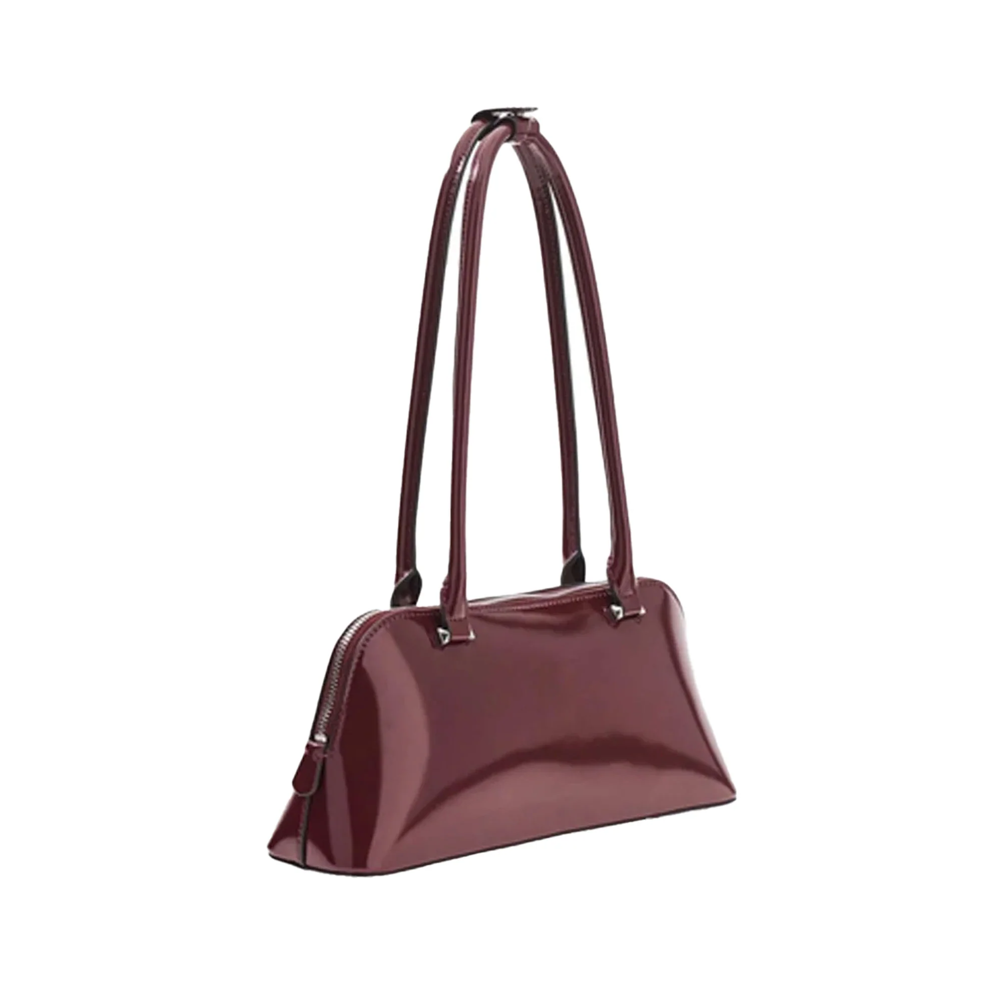 Borsa a spalla Guess donna Satchel Arnela bordeaux - Image 2