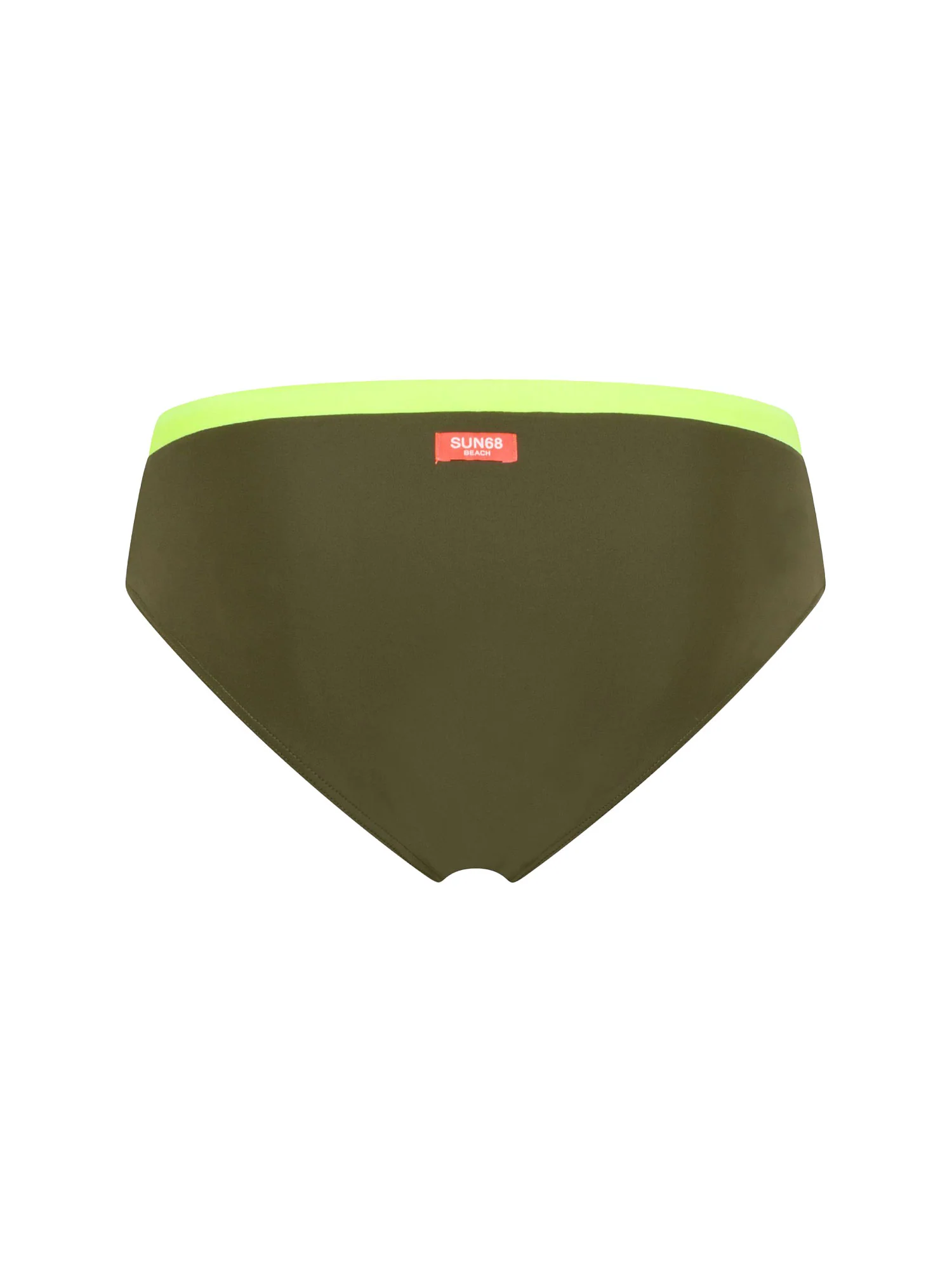 Slip Sun 68 uomo Beach Fluo detail militare - Image 2