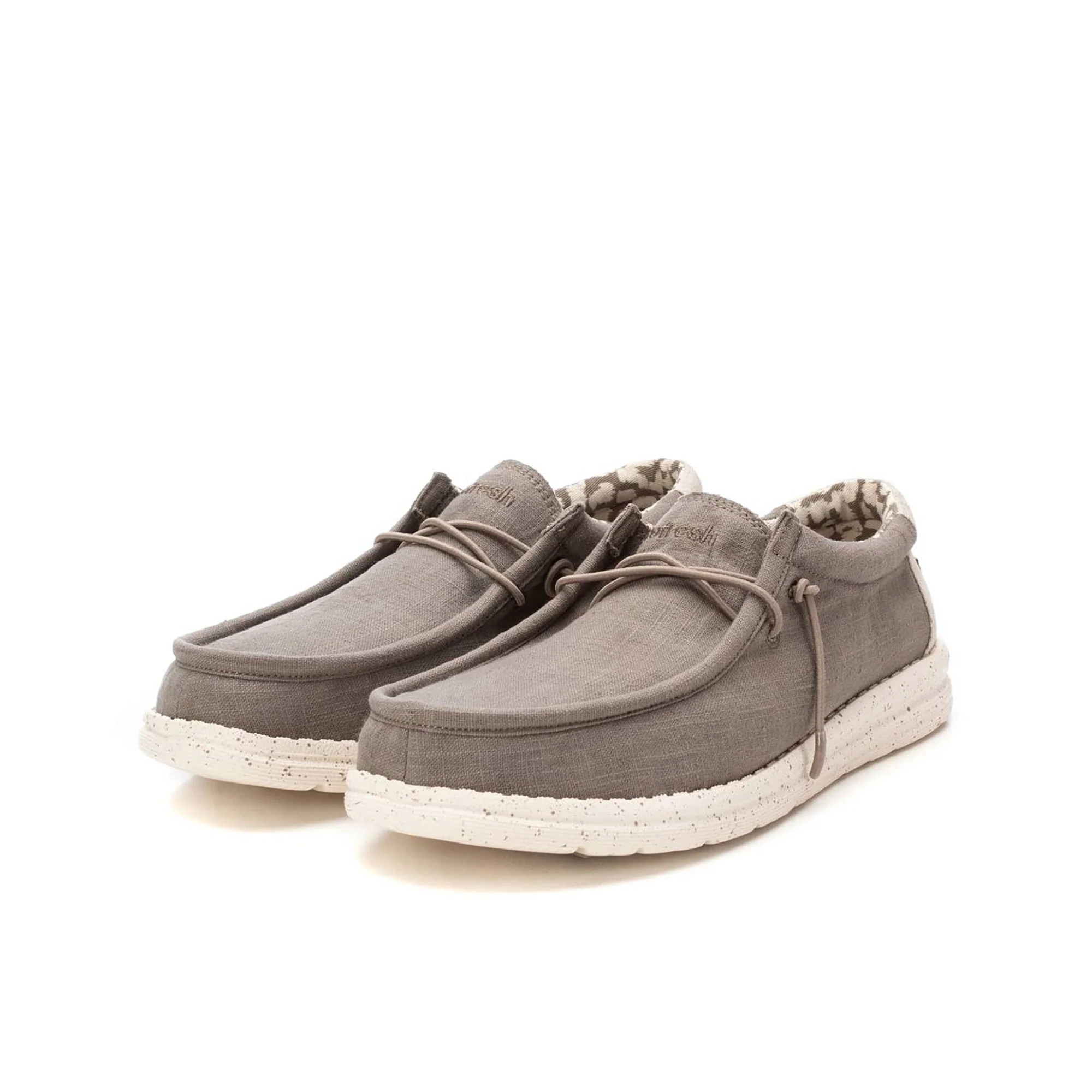 Slipper Canvas taupe - Image 4