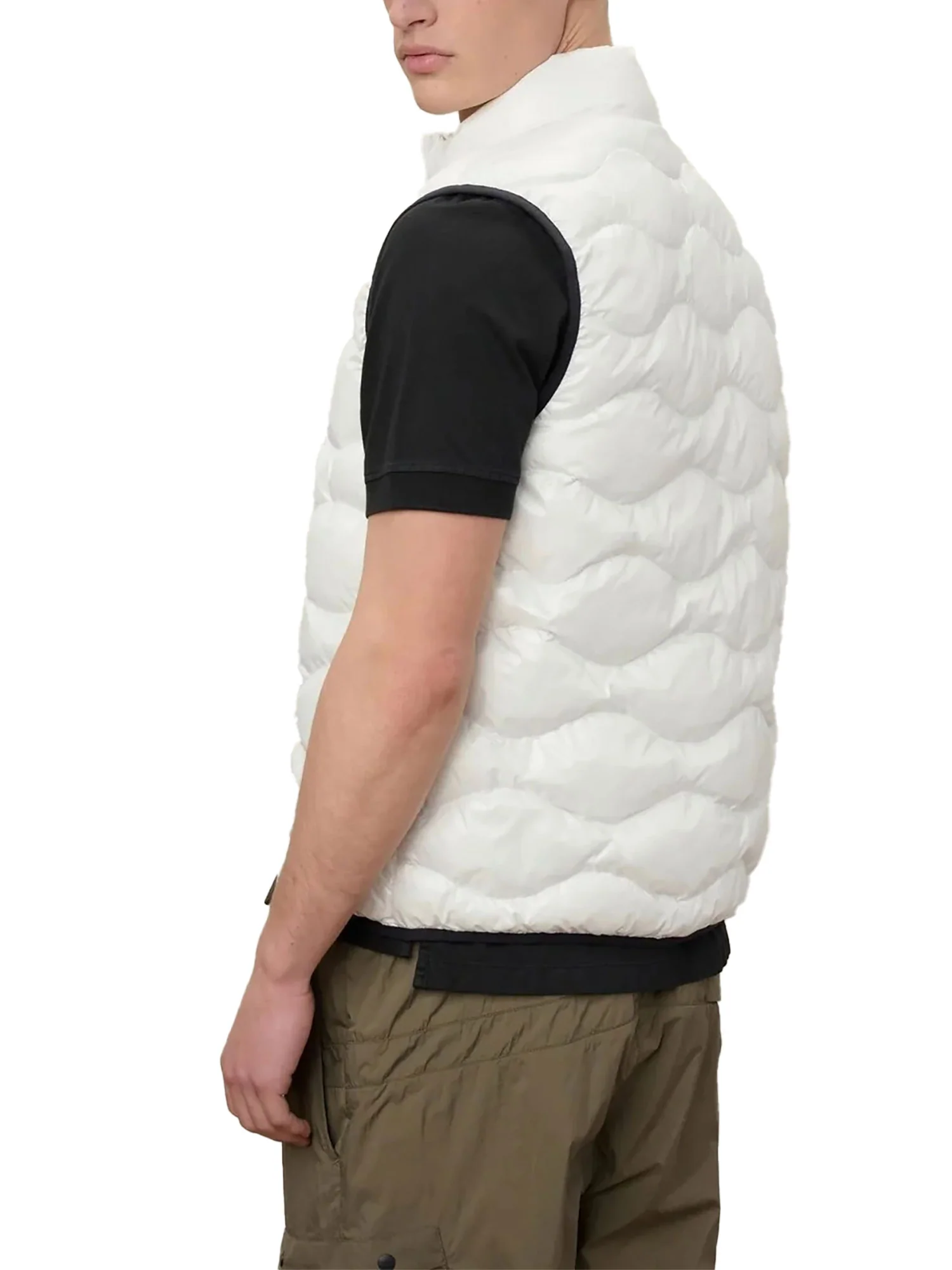 Smanicato Blauer uomo con zip Danny bianco - Image 2