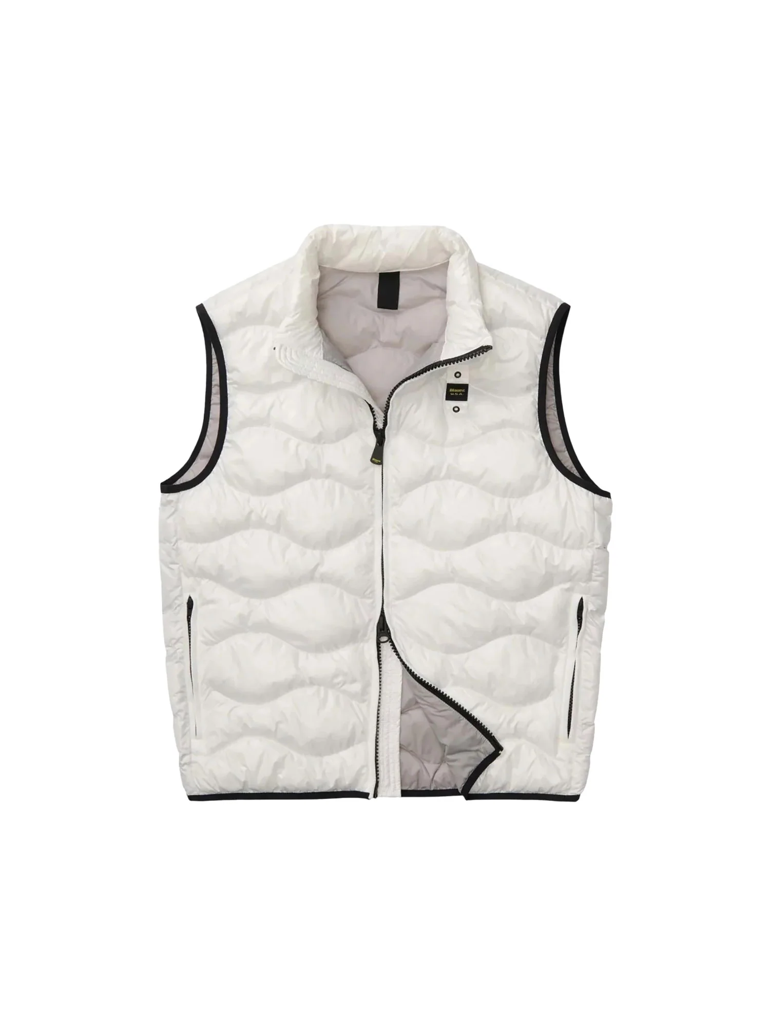 Smanicato Blauer uomo con zip Danny bianco - Image 4
