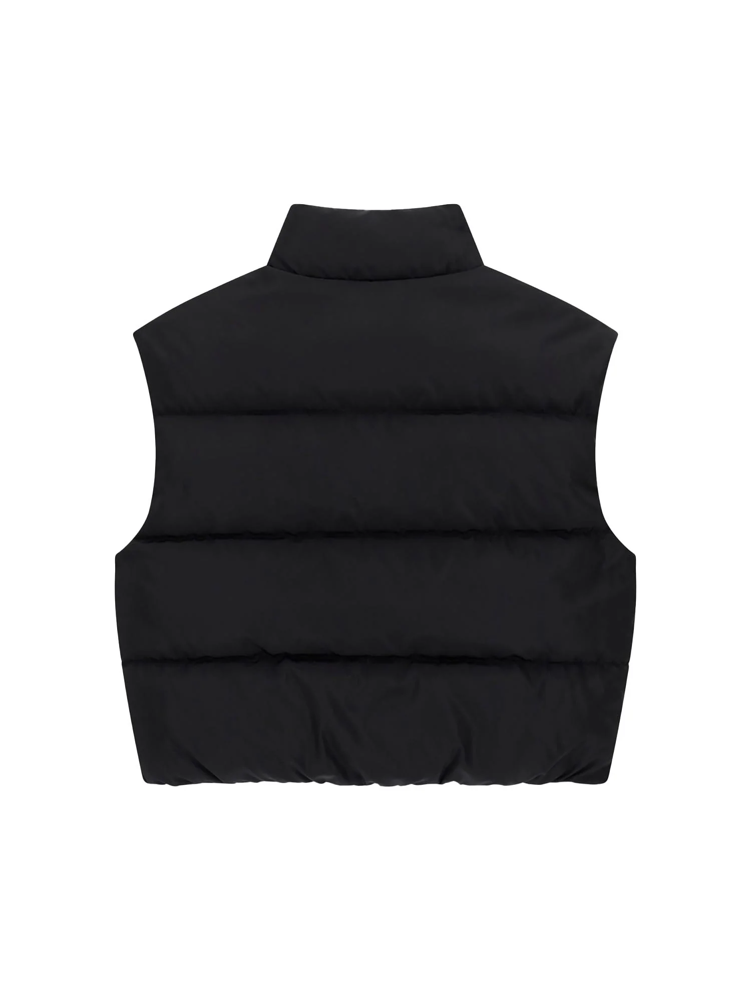 Smanicato Guess Bambina con zip e mini logo nero - Image 2