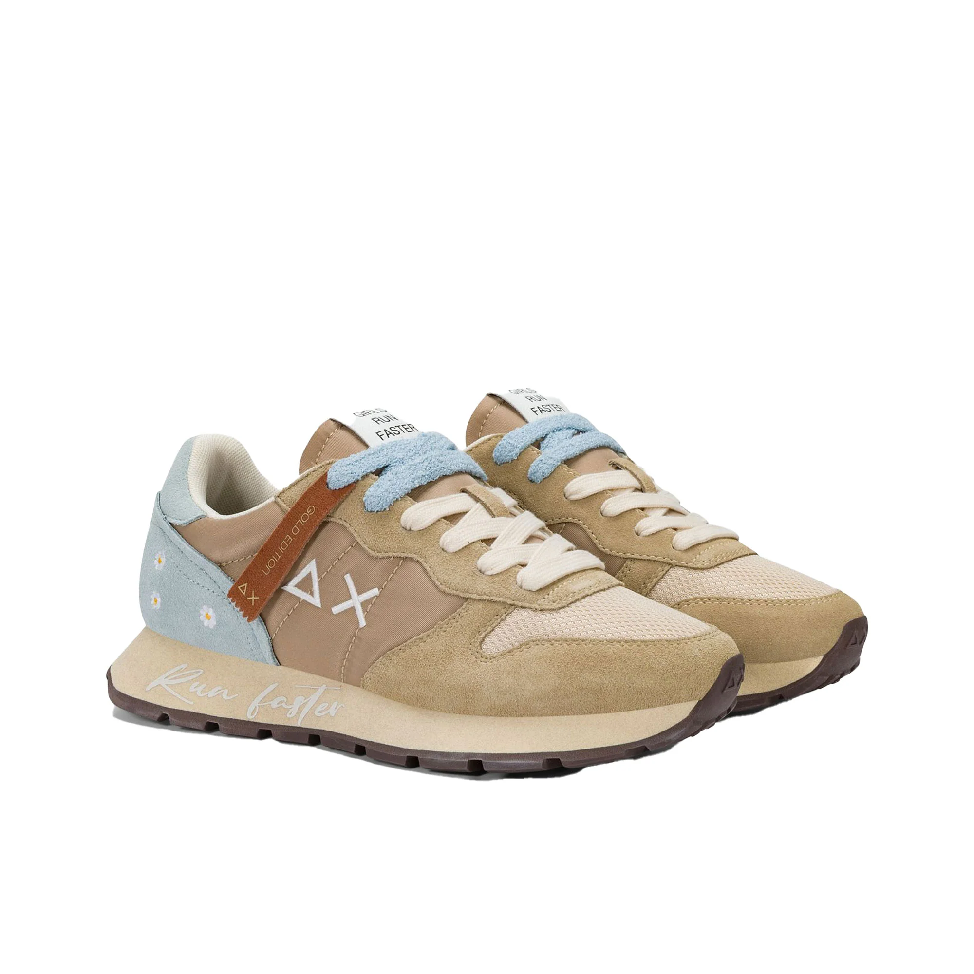 Sneakers Sun 68 donna Ally Vintage beige - Image 2