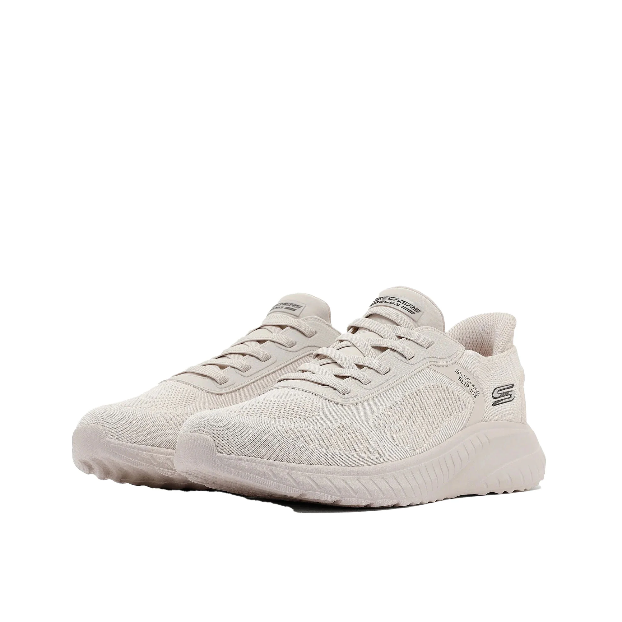 Sneakers Skechers uomo Bob Squad Chaos panna - Image 3
