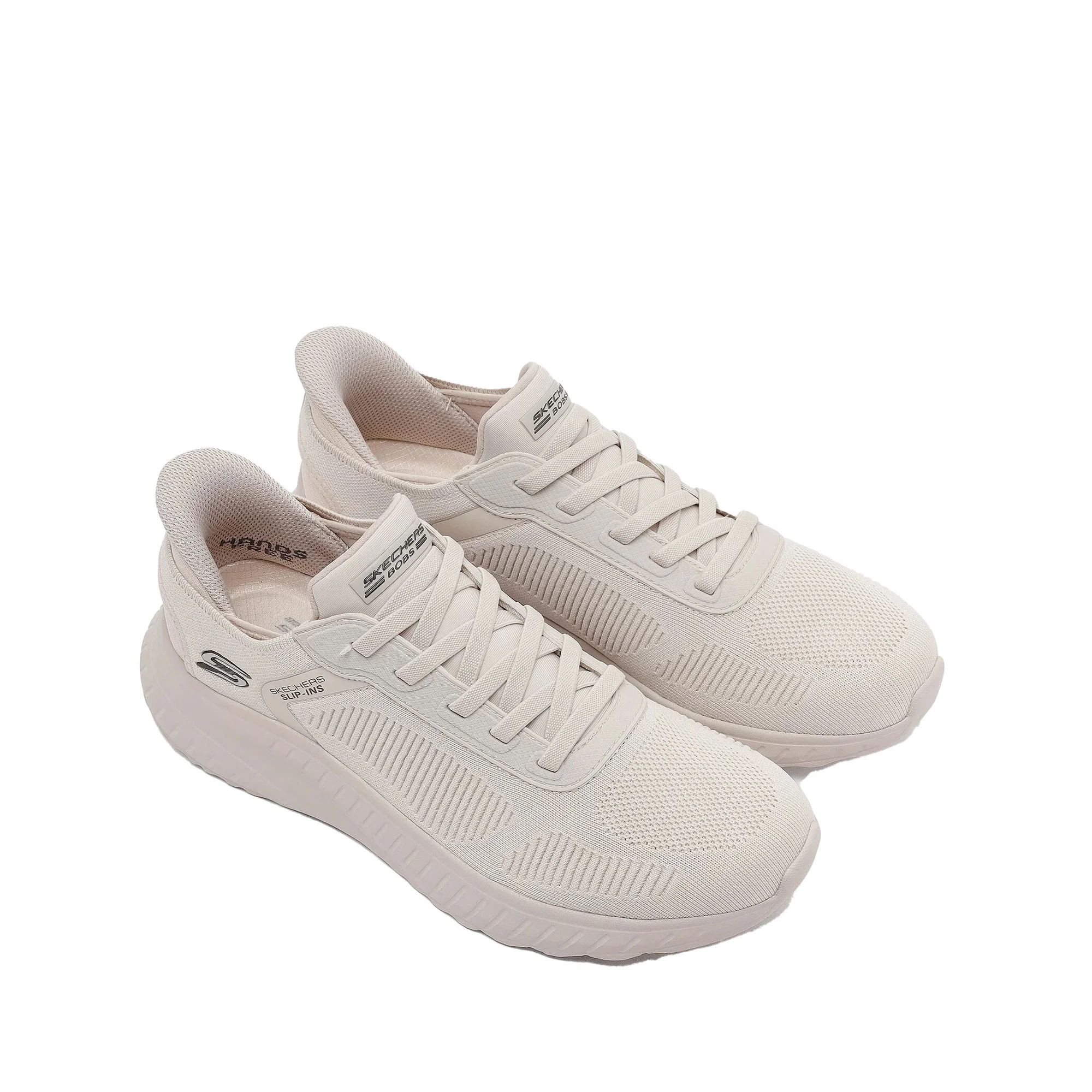 Sneakers Skechers uomo Bob Squad Chaos panna - Image 4