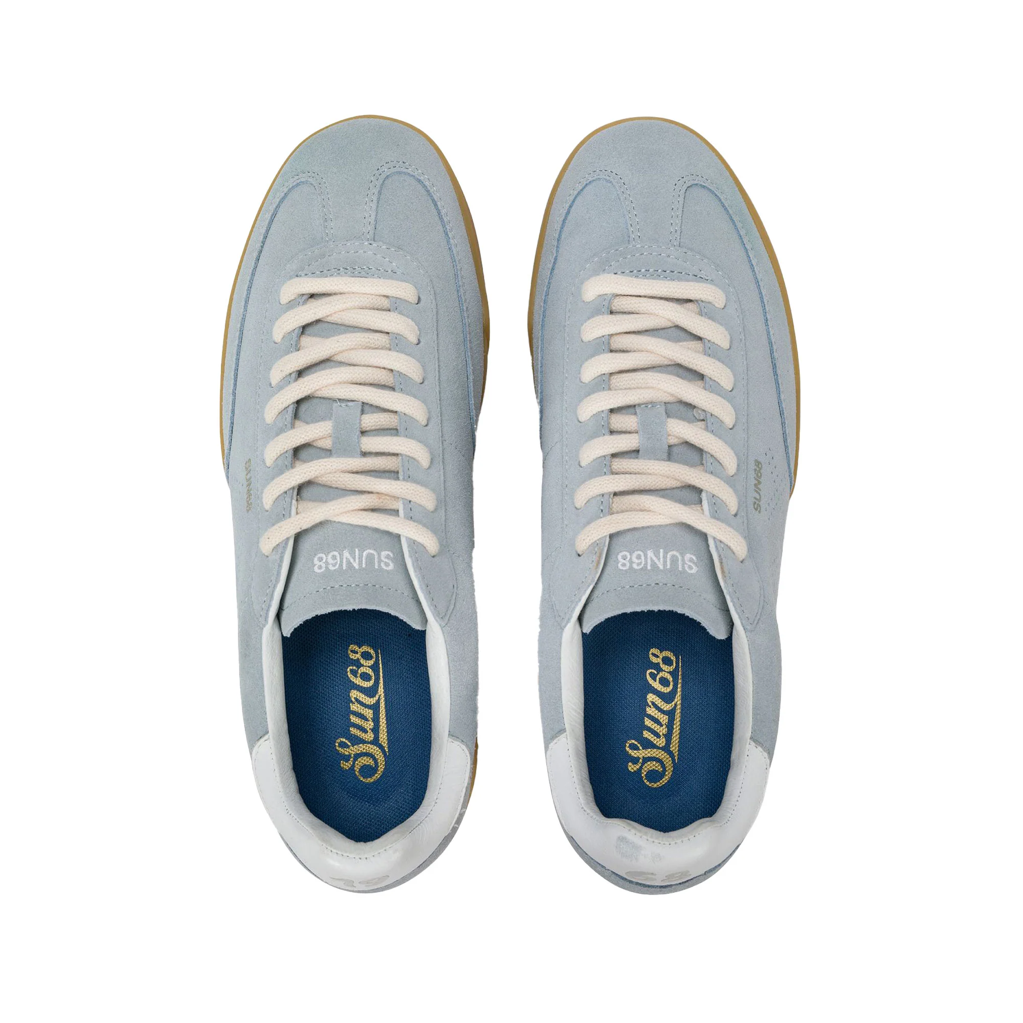 Sneakers Sun 68 uomo California Sun suede azzurro - Image 4