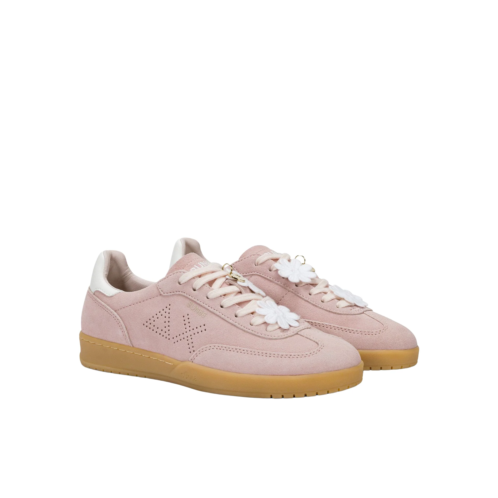 Sneakers Sun 68 donna California Sun suede rosa - Image 2