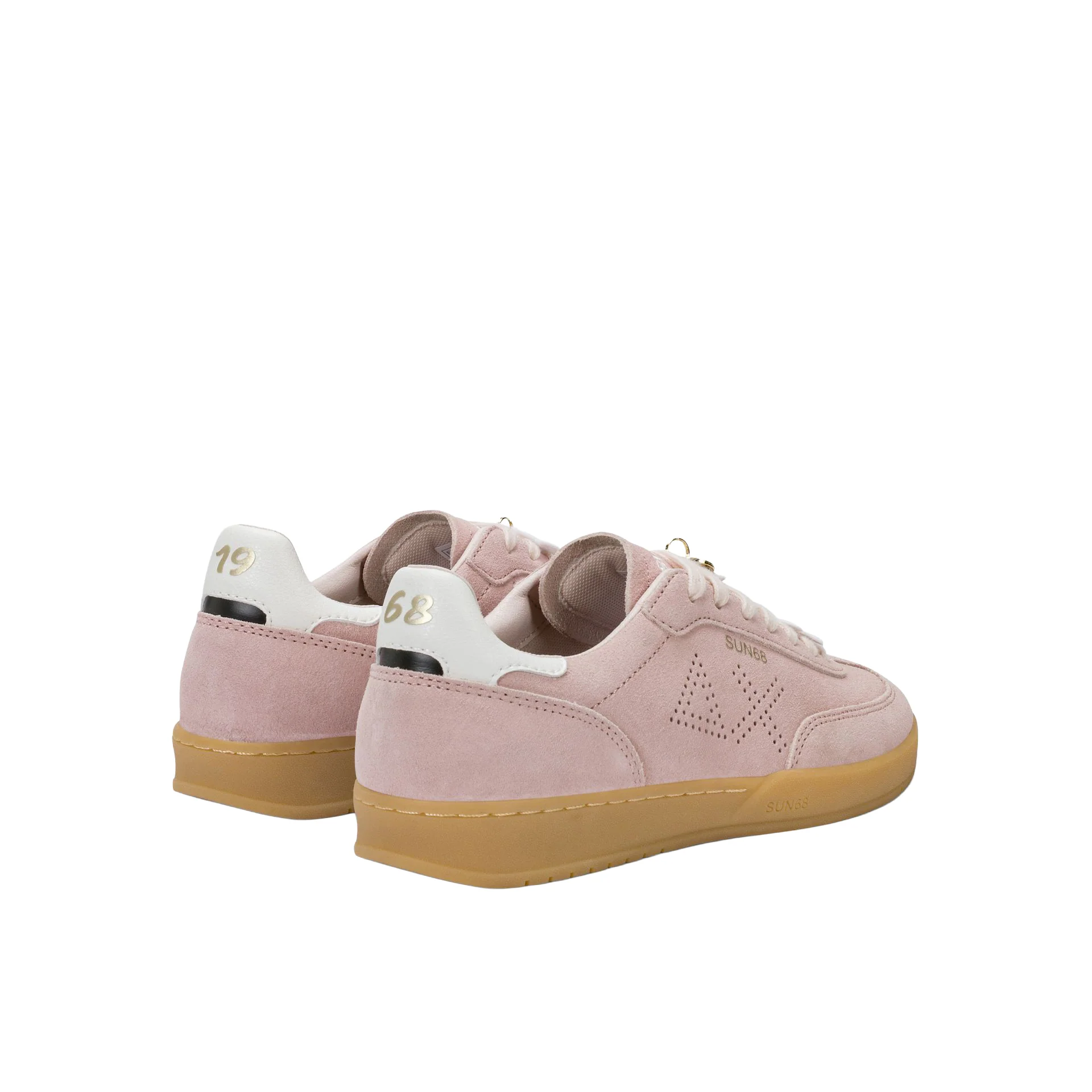 Sneakers Sun 68 donna California Sun suede rosa - Image 3