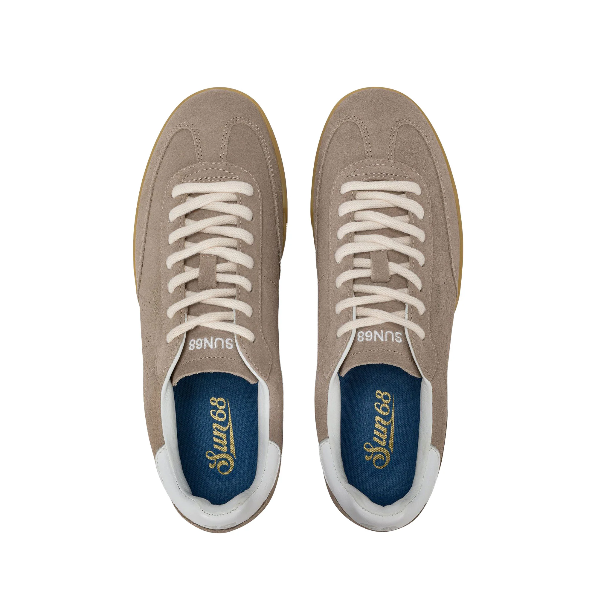 Sneakers Sun 68 uomo California Sun suede stone - Image 4