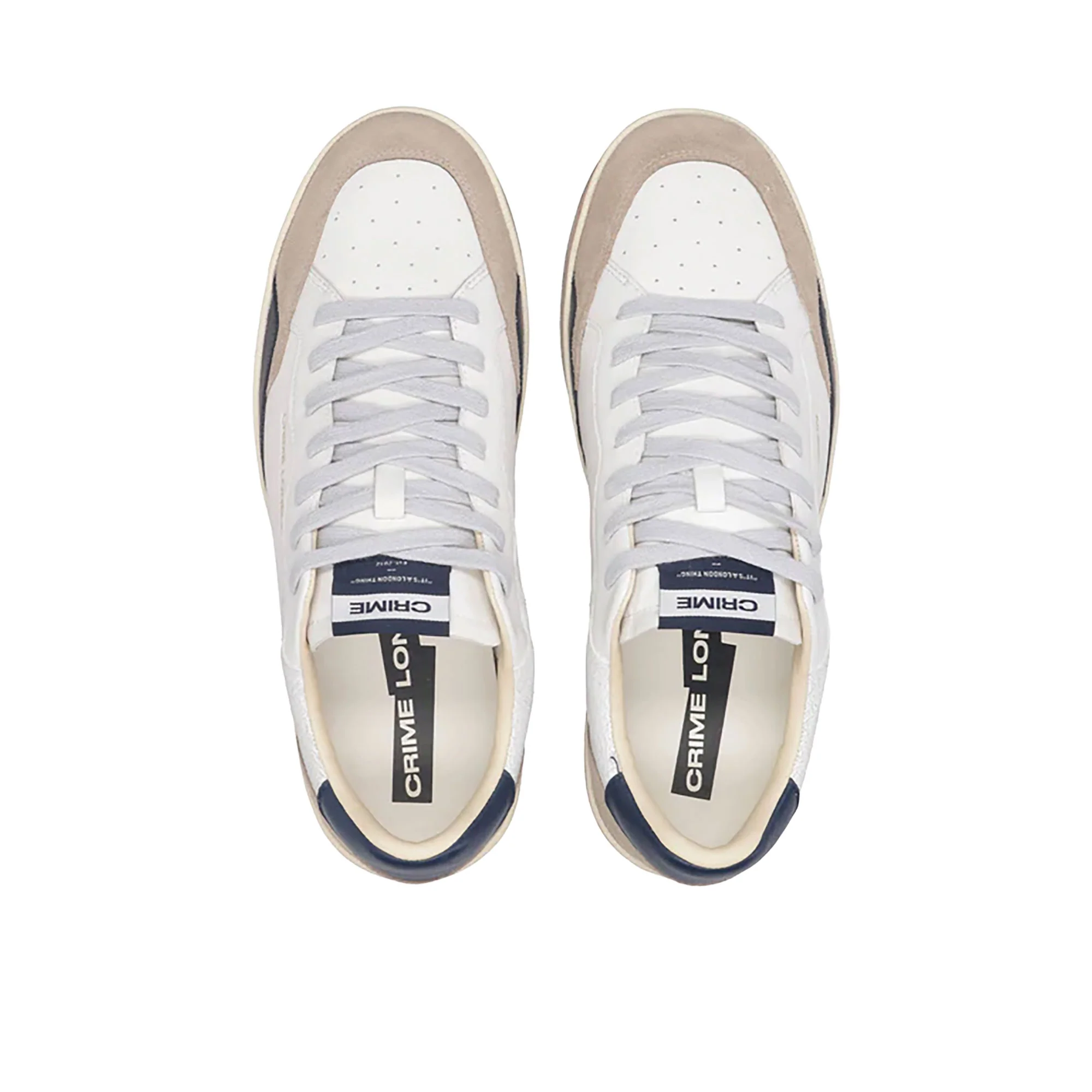 Sneakers Crime London uomo Chelsea beige - Image 4