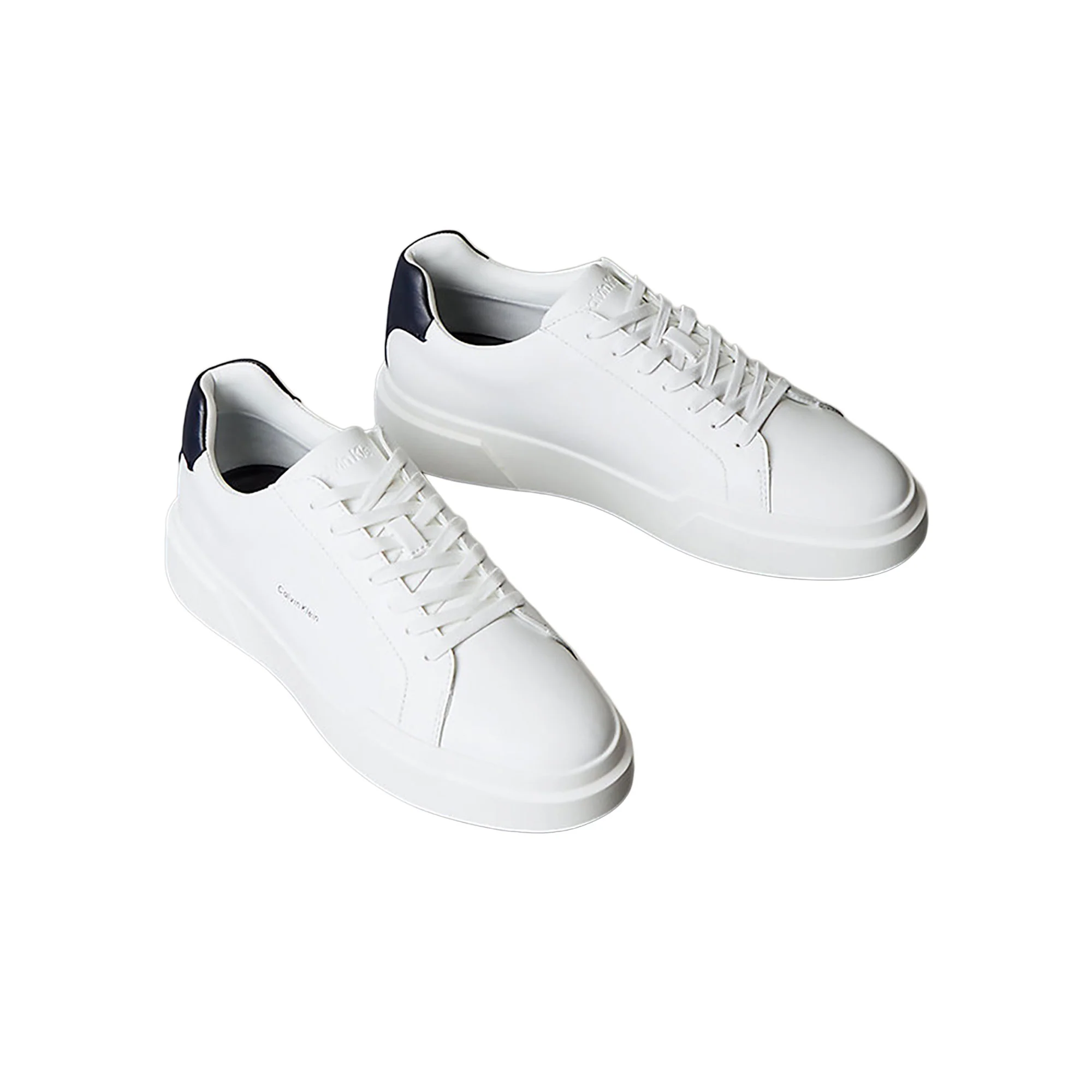 Sneakers Calvin Klein uomo Chunky Cupsole Laceup bianco/blu - Image 2