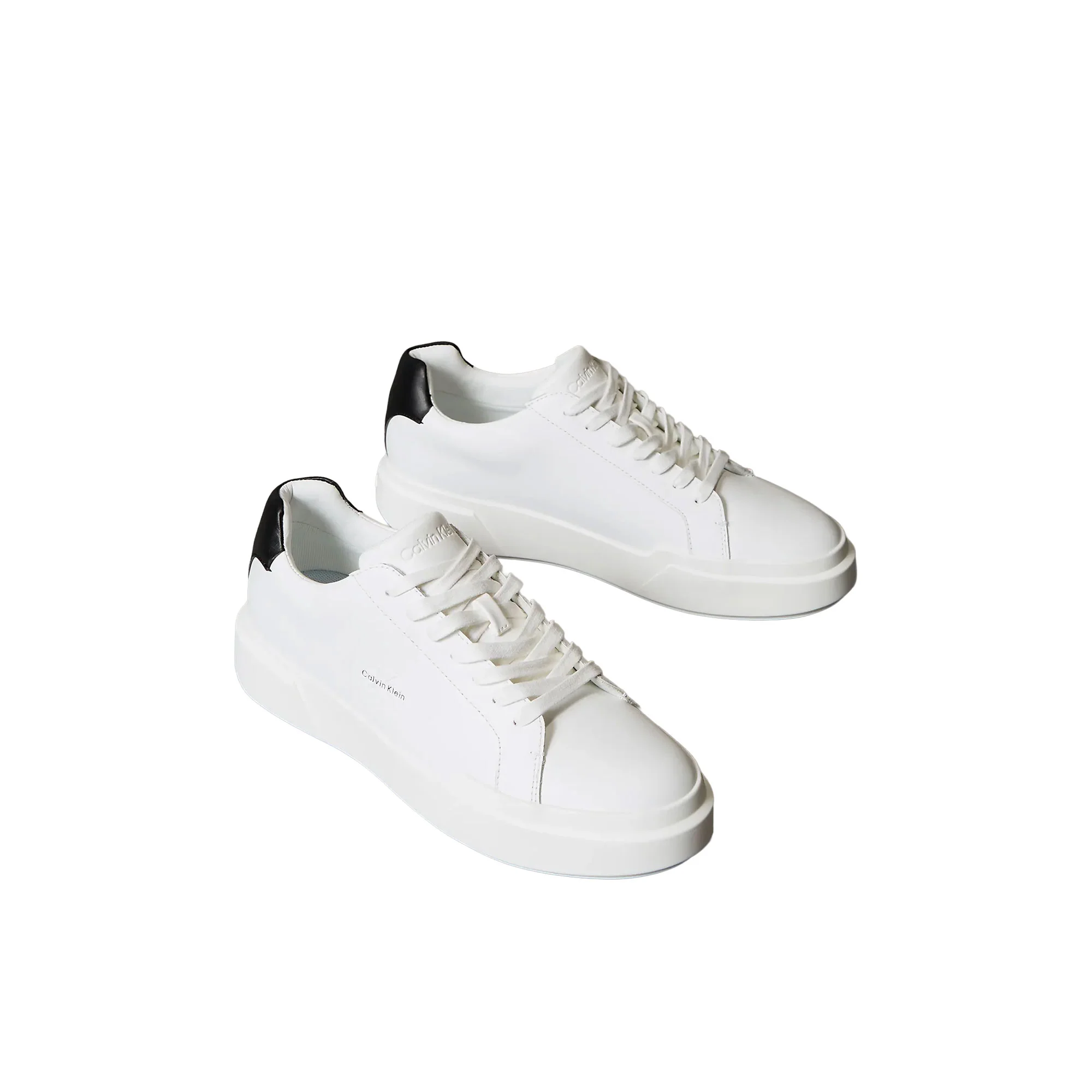 Sneakers Calvin Klein uomo chunky cupsole laceup bianco/nero - Image 3