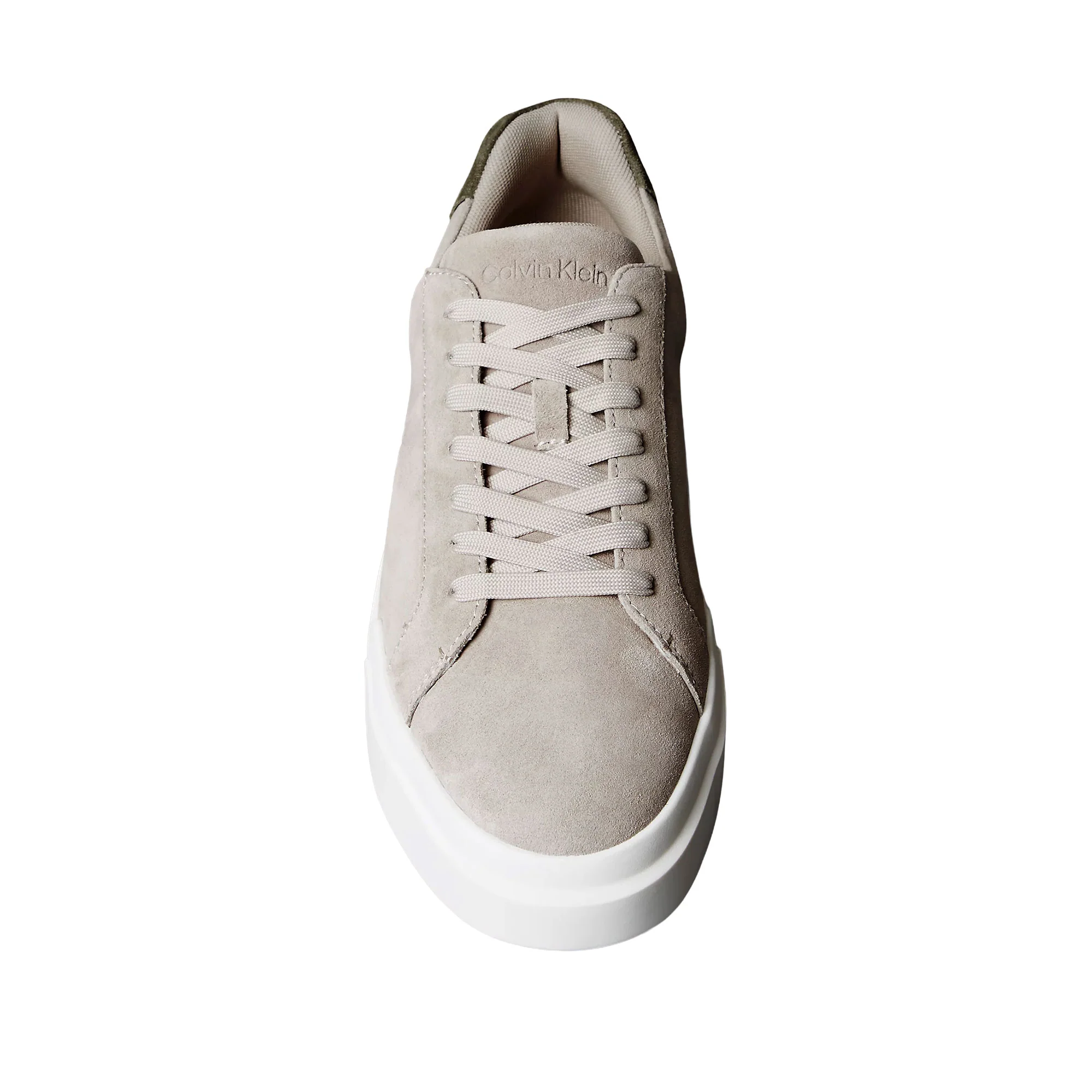 Sneakers Calvin Klein uomo Chunky Cupsole Laceup taupe/verde - Image 4