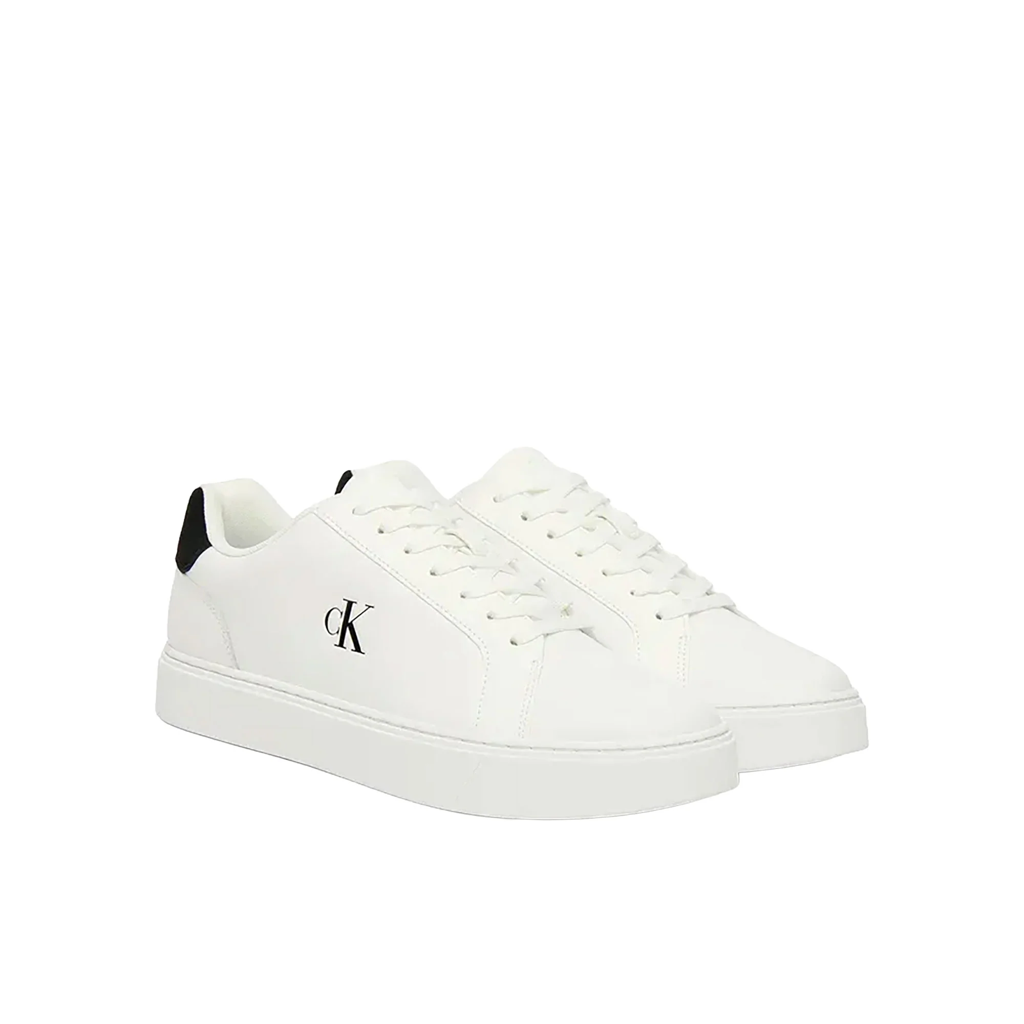 Sneakers Calvin Klein uomo classic cupsole laceup bianco/nero - Image 2