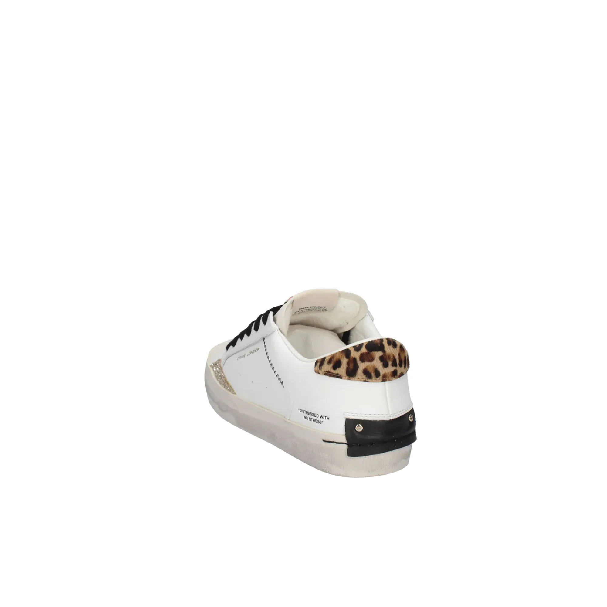 Sneakers Crime London donna Distressed Savage bianco - Image 2