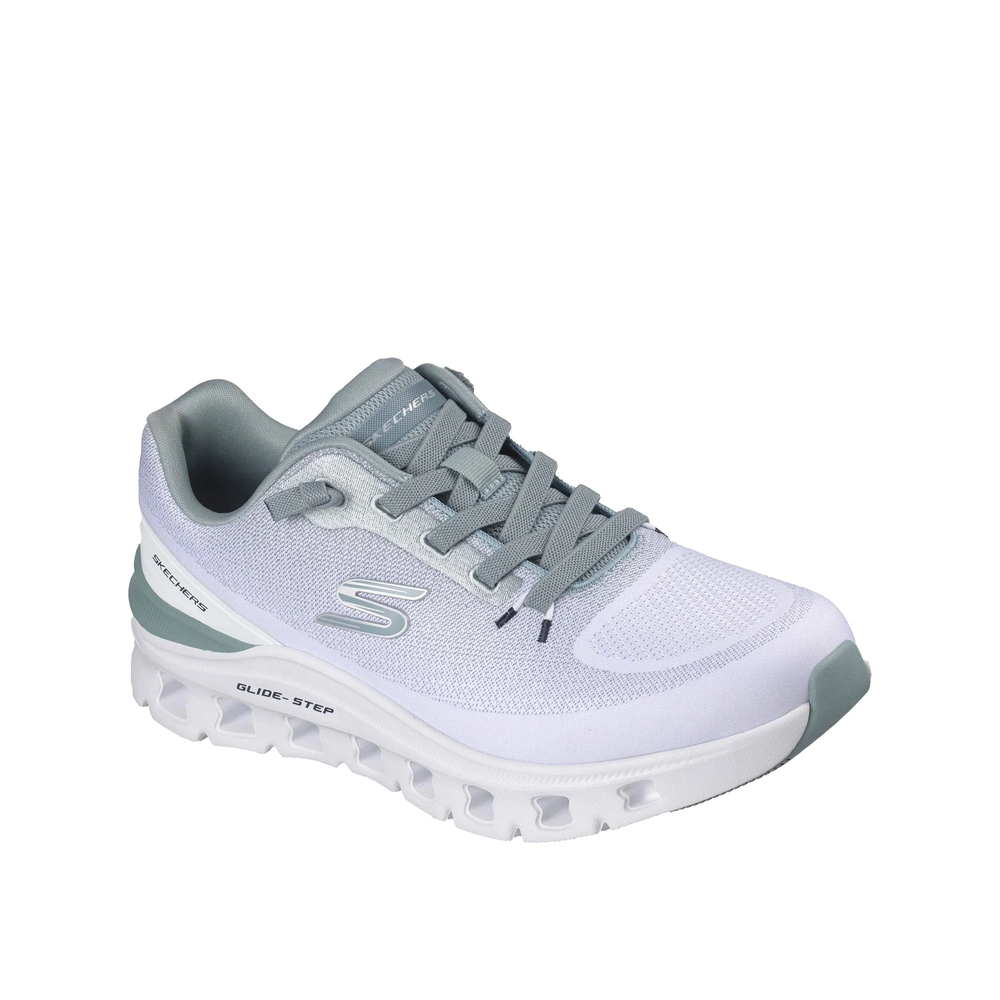 Sneakers Skechers uomo Glide Step Pro Waverra bianco/celeste - Image 3