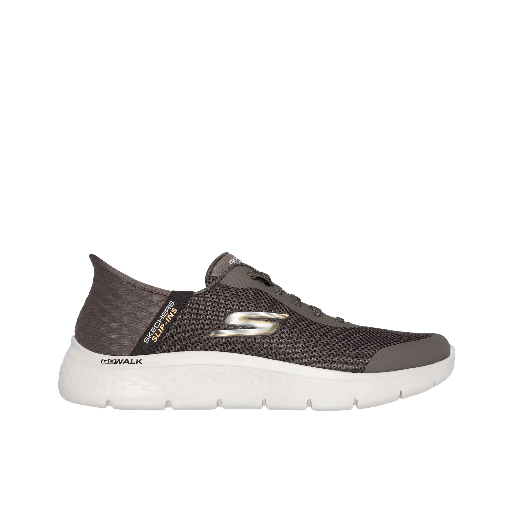 Sneakers Skechers uomo Go Walk Flex moro