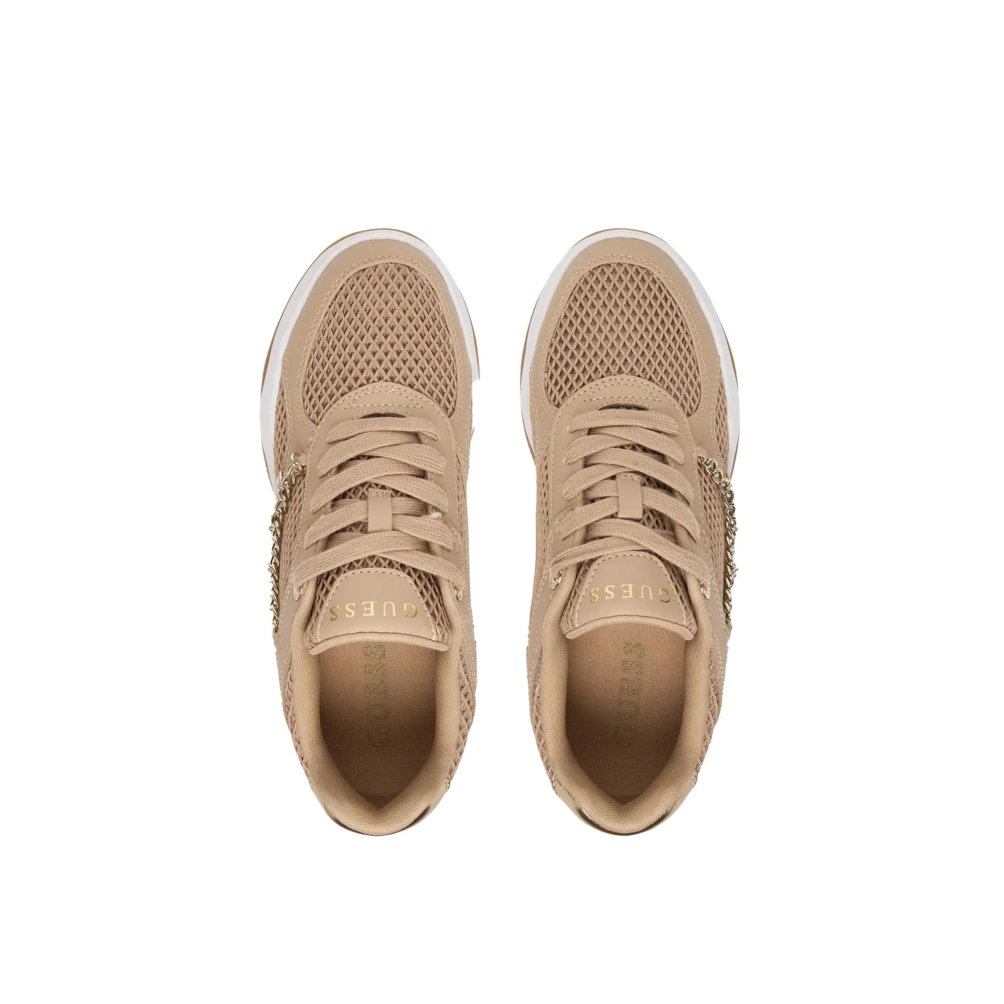 Sneakers Guess Donna harpaa beige - Image 4
