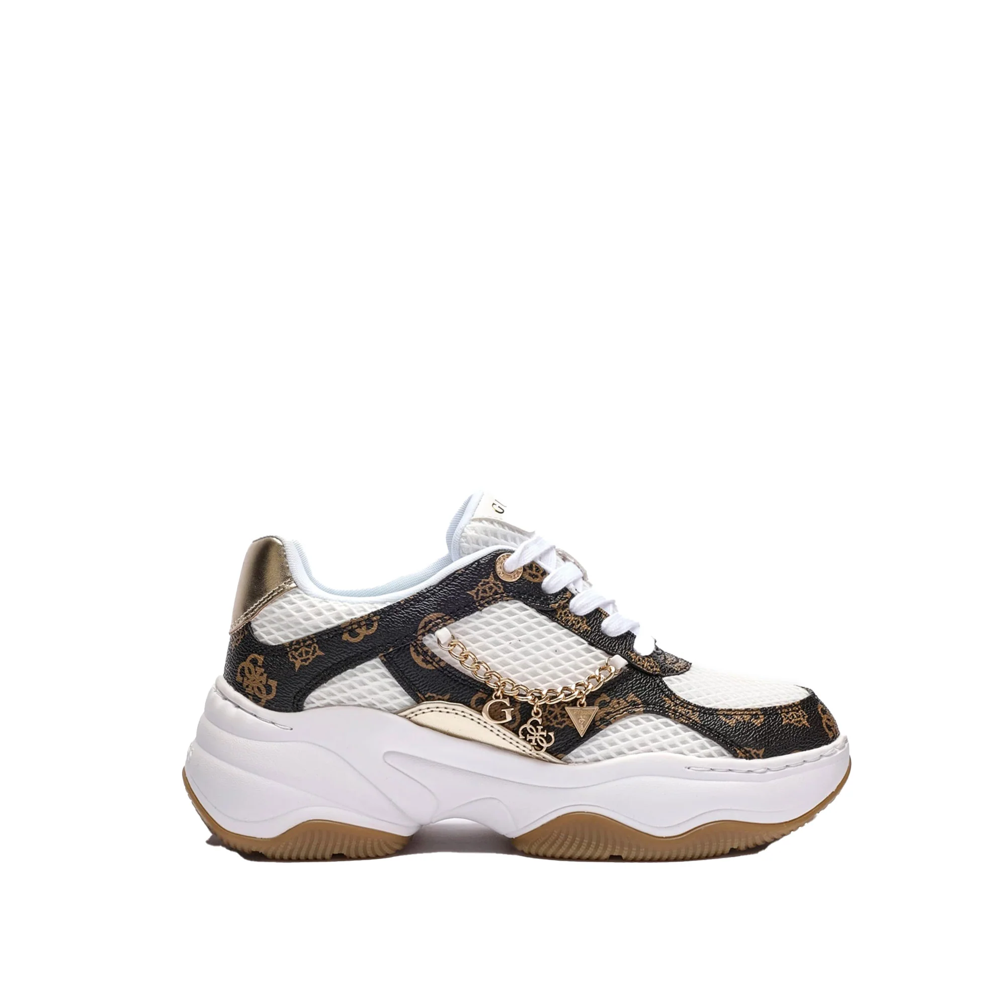 Sneakers Guess Donna harpaa bianco/moro