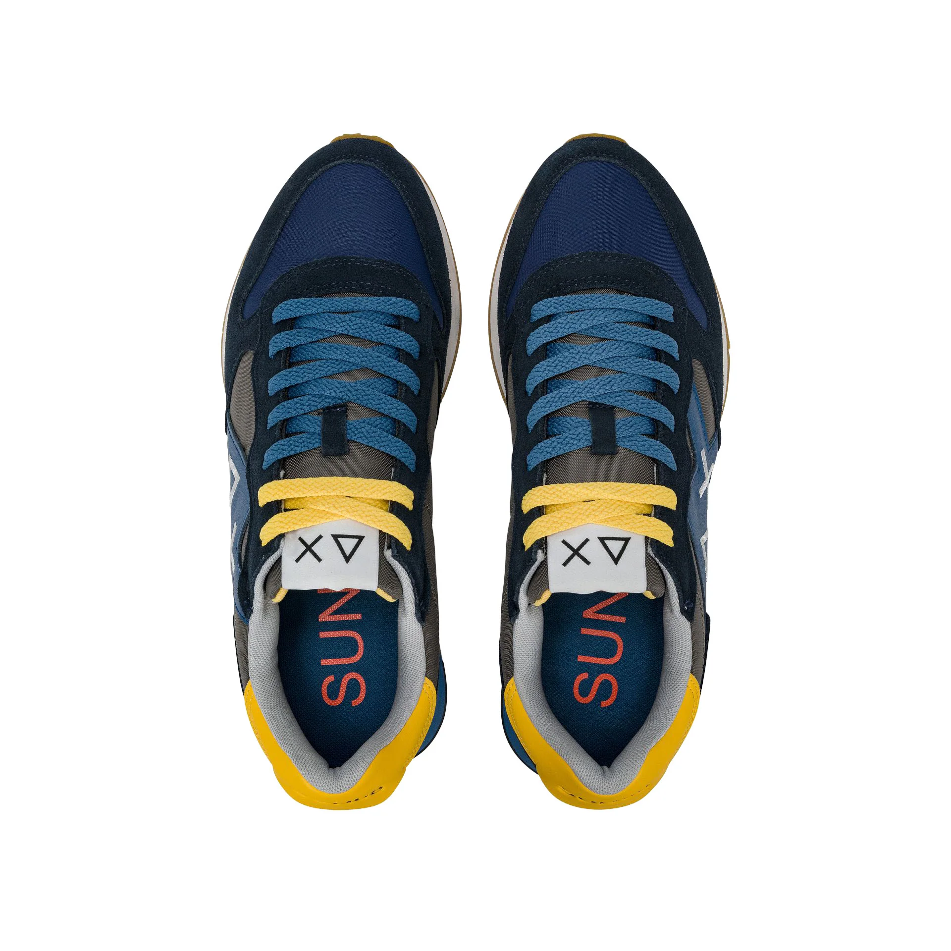 Sneakers Sun 68 uomo Jaki 2.0 bicolor blu - Image 4