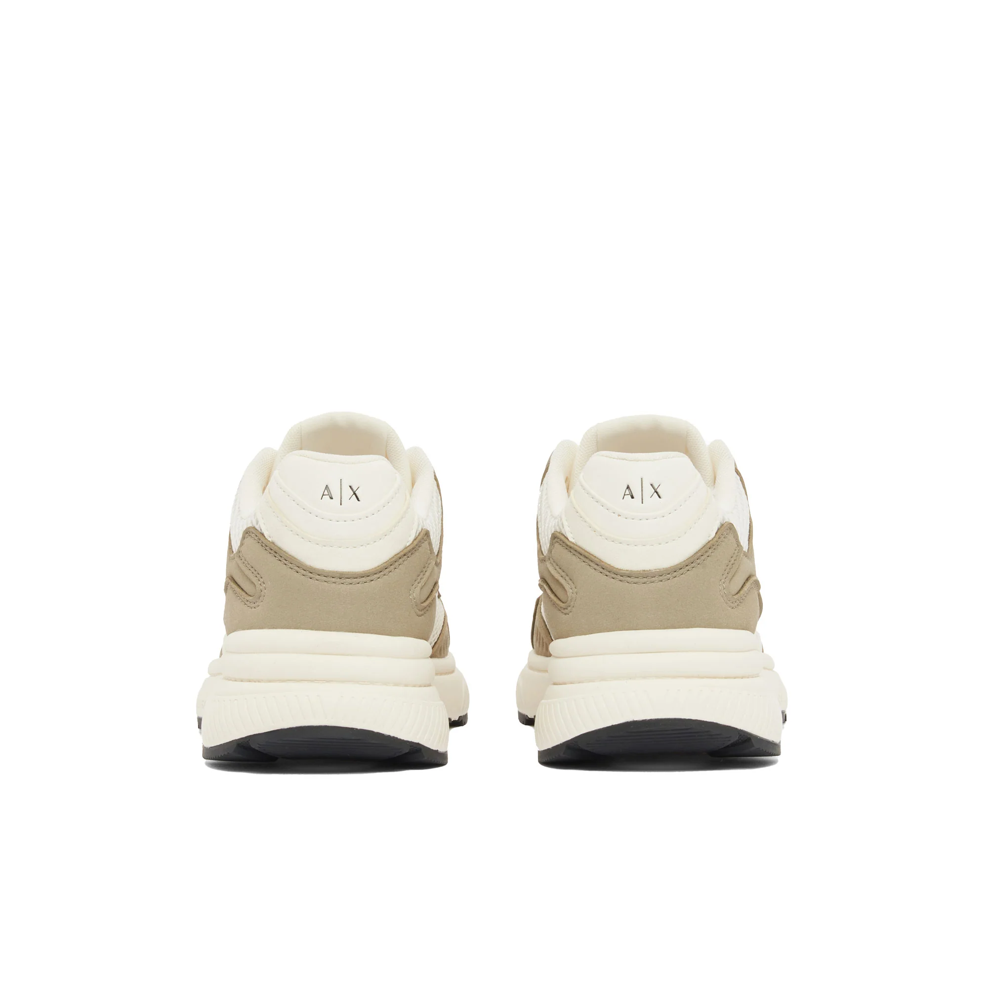 Sneaker Armani Exchange uomo Logo PU verde/bianco - Image 3