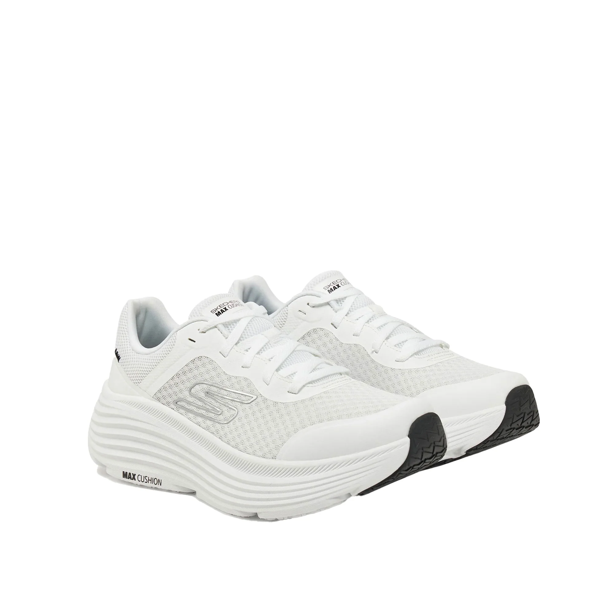 Sneakers Skechers donna Max Cushioning End bianco