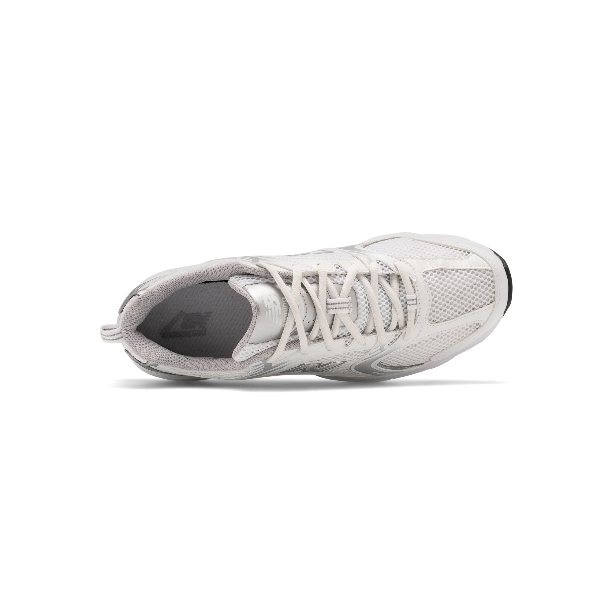 Sneakers New Balance MR530 uomo texile bianco/argento - Image 3