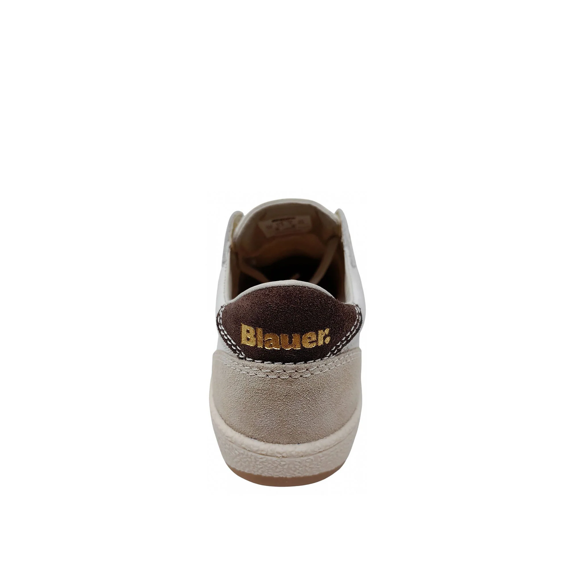 Sneakers Blauer uomo Murray21 militare/arancio - Image 4