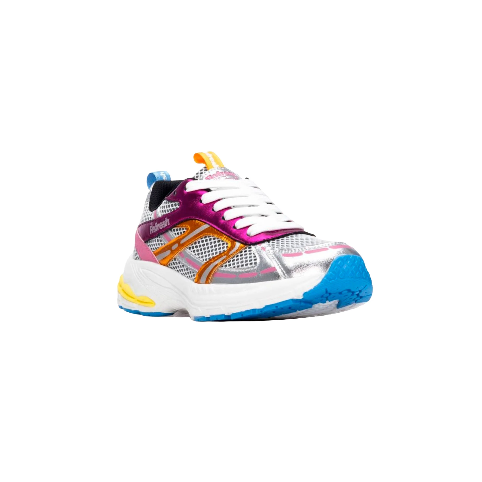 Sneakers Refresh donna con base in rete
 Fucsia - Image 3